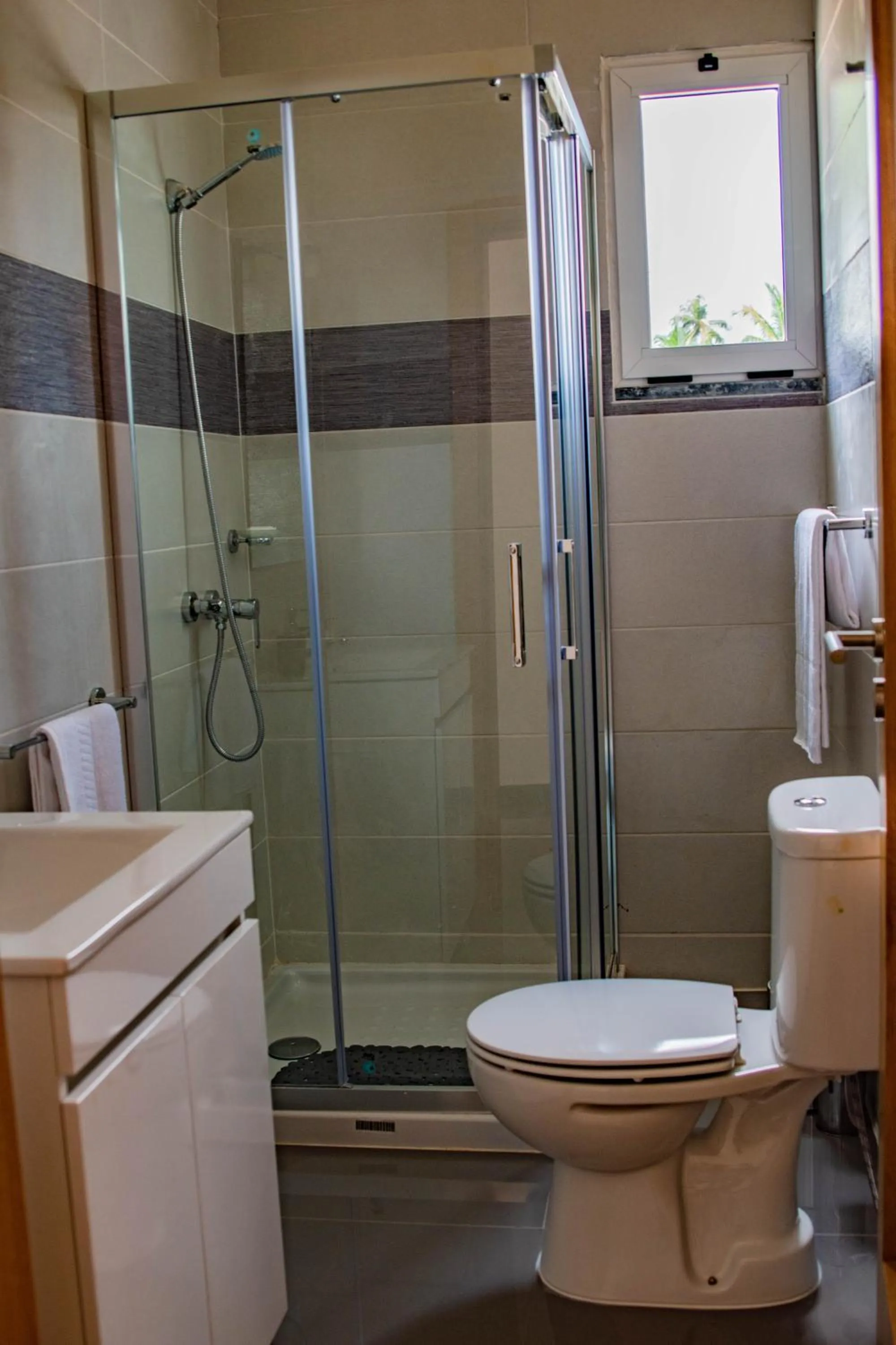 Shower in Hotel Vitoria