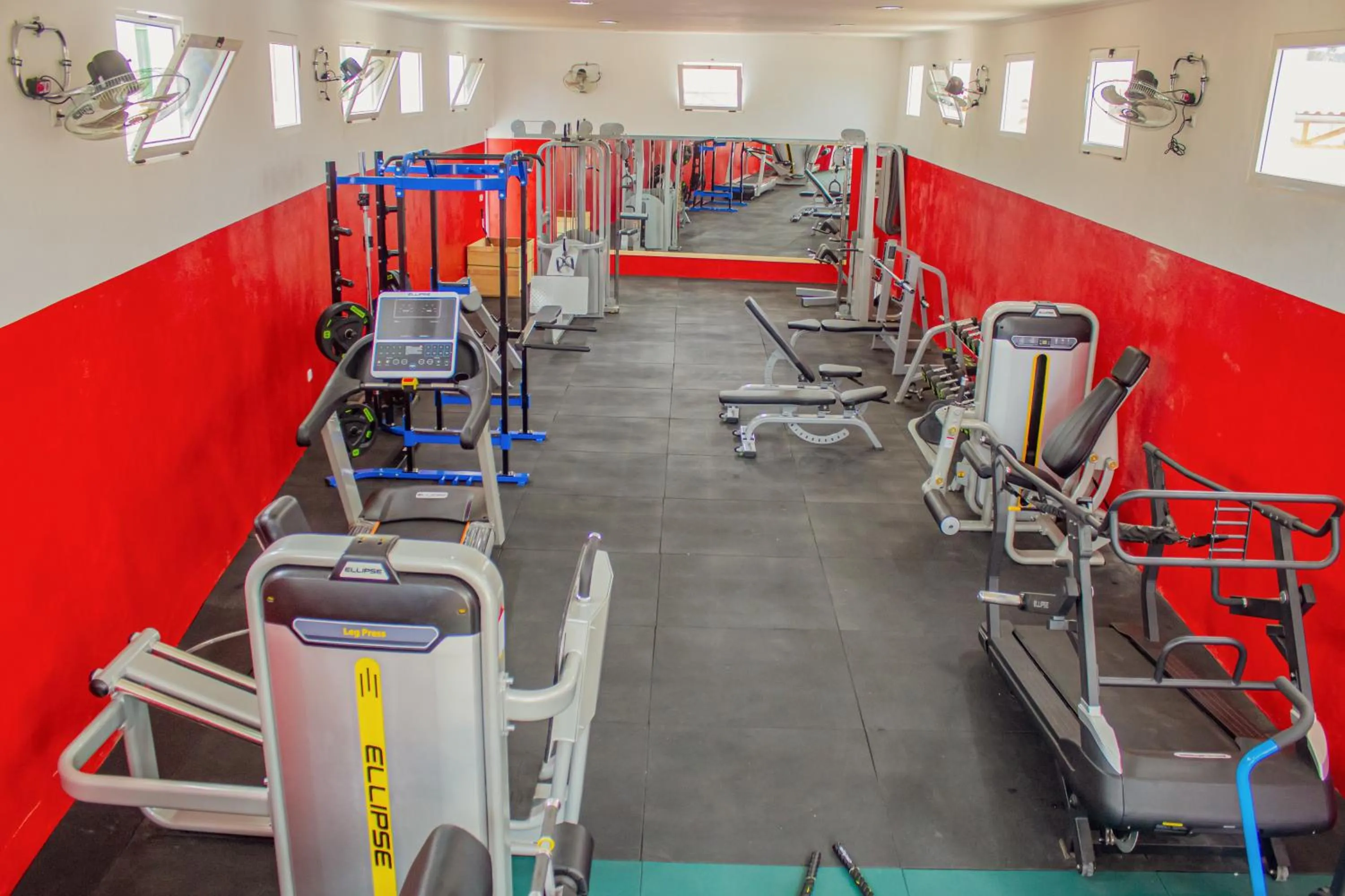 Fitness centre/facilities in Hotel Vitoria