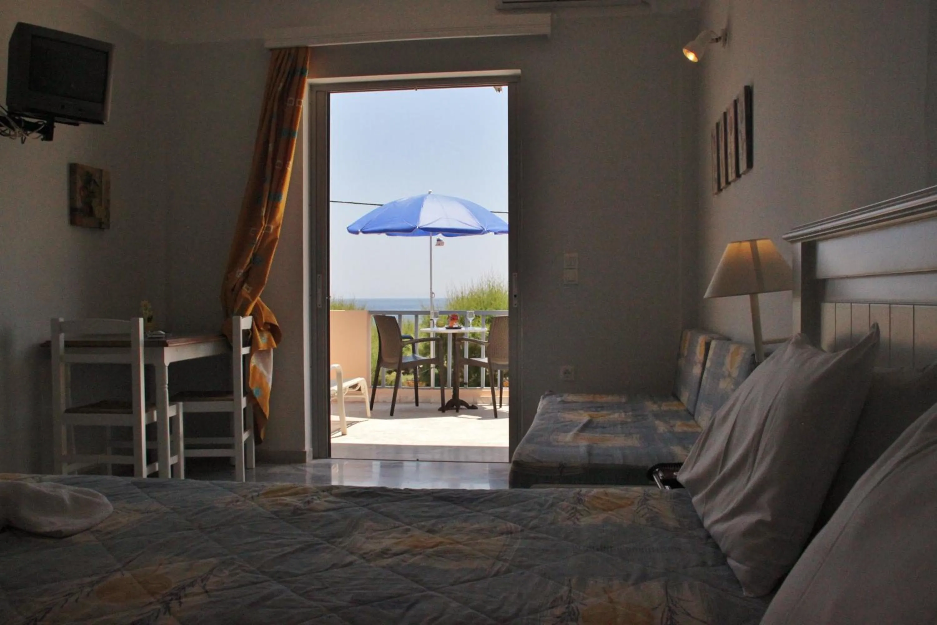 Sea view, Bed in Santa Irene