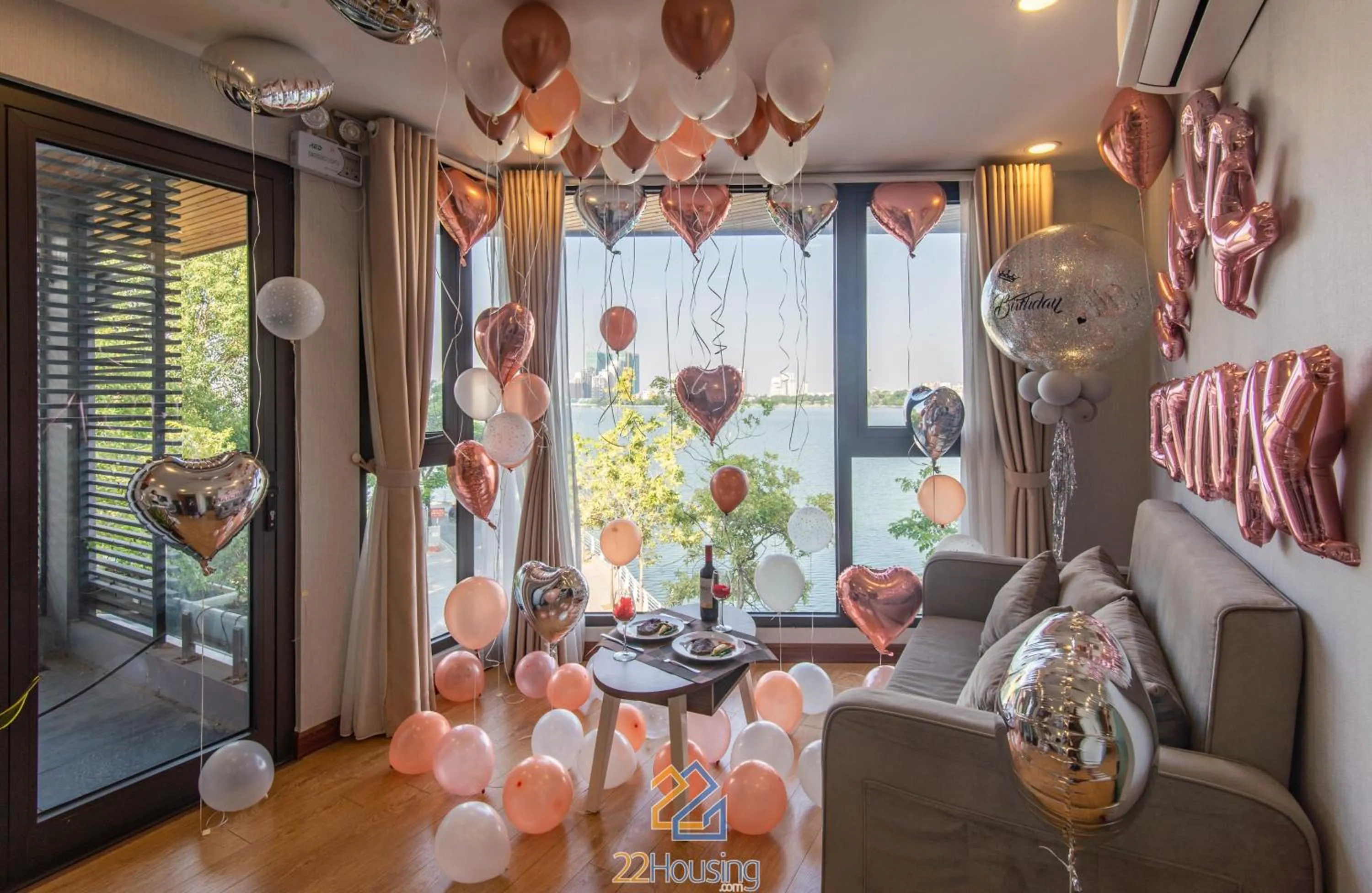 Living room in 22Land Moon West Lake