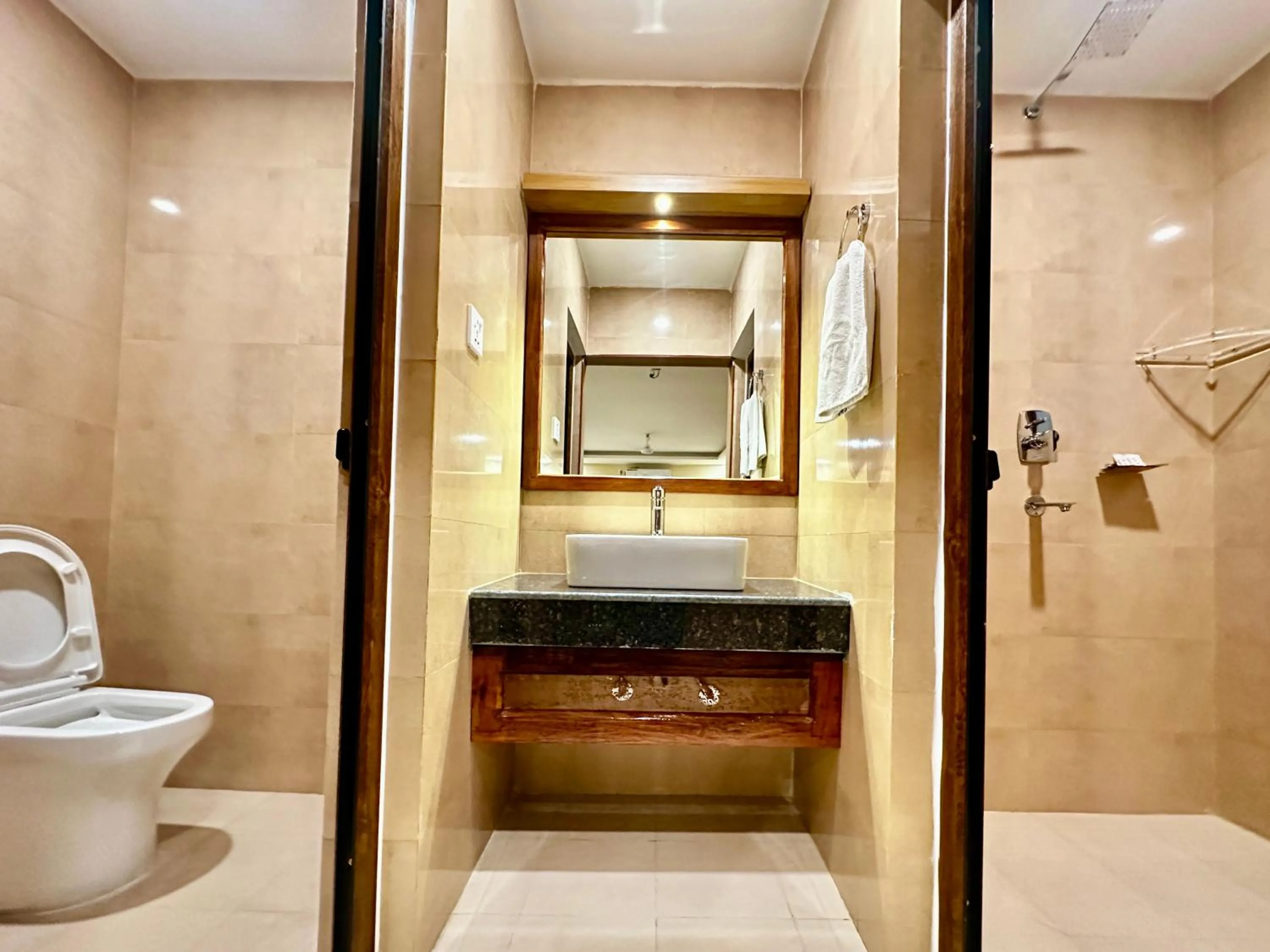 Bathroom in Chitwan Village Resort