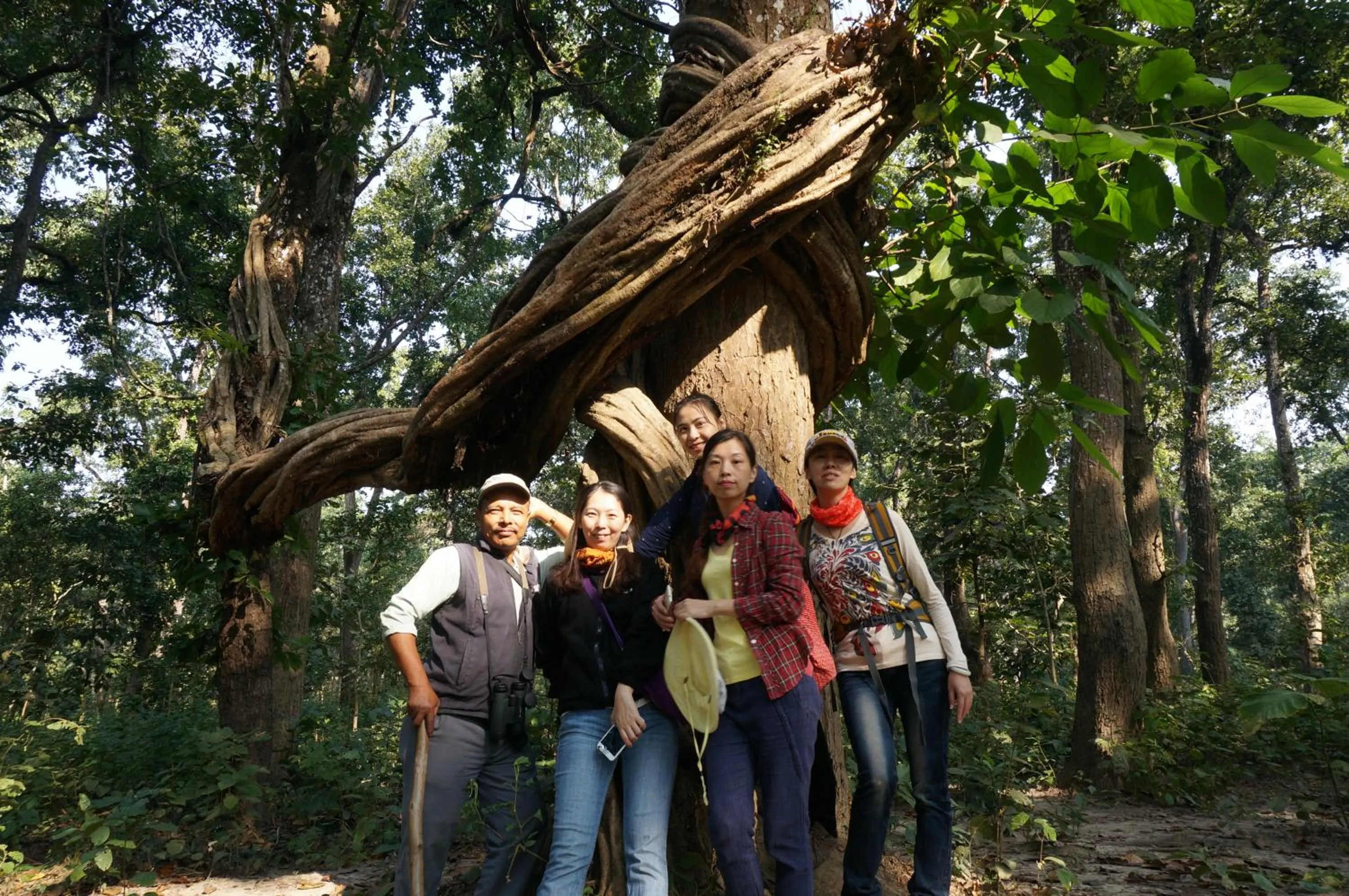Hiking in Chitwan Village Resort