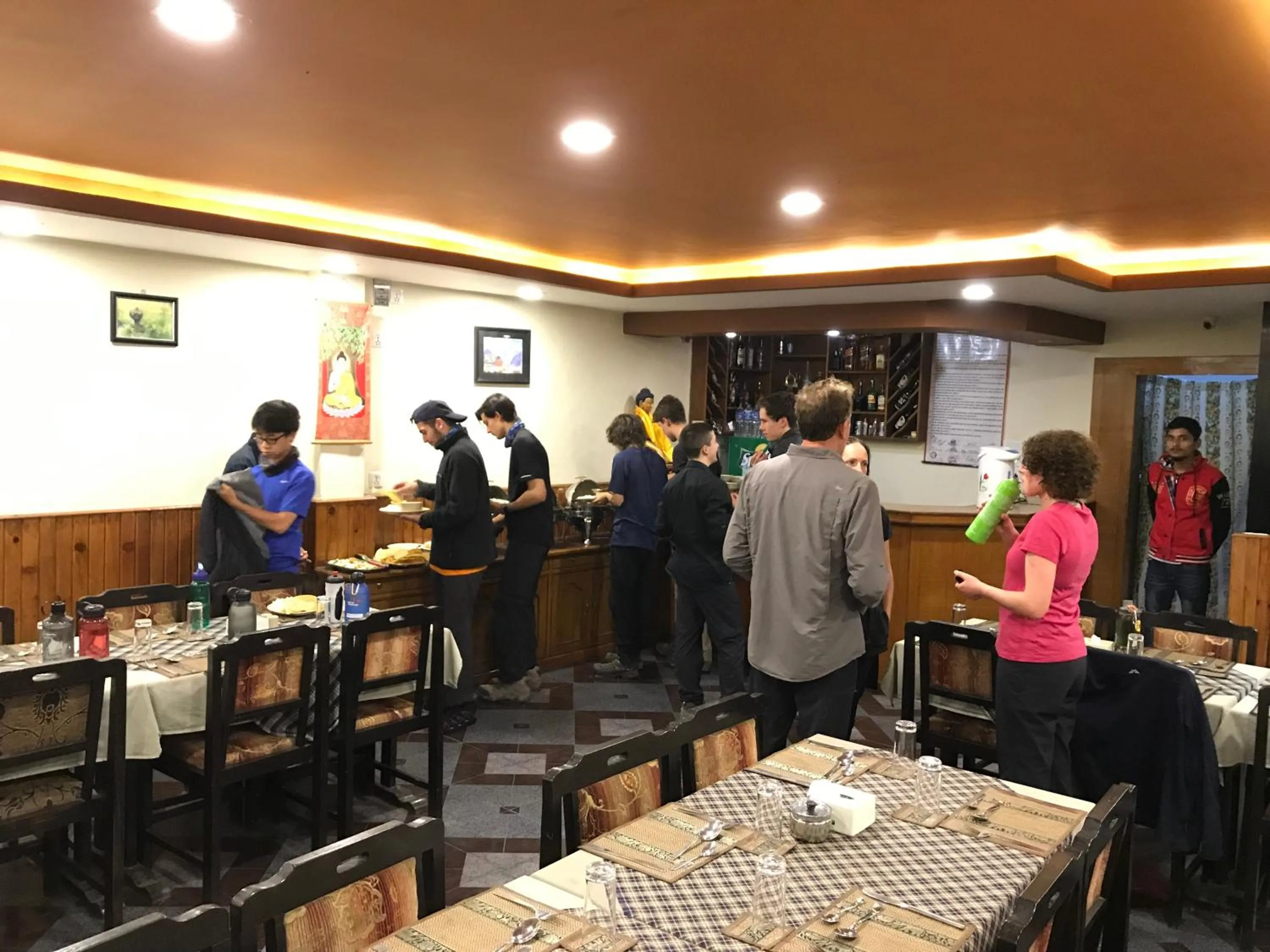 Dinner in Chitwan Village Resort