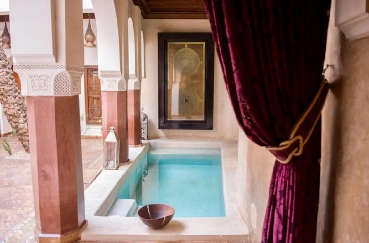 Swimming pool in Riad Zamzam & Spa