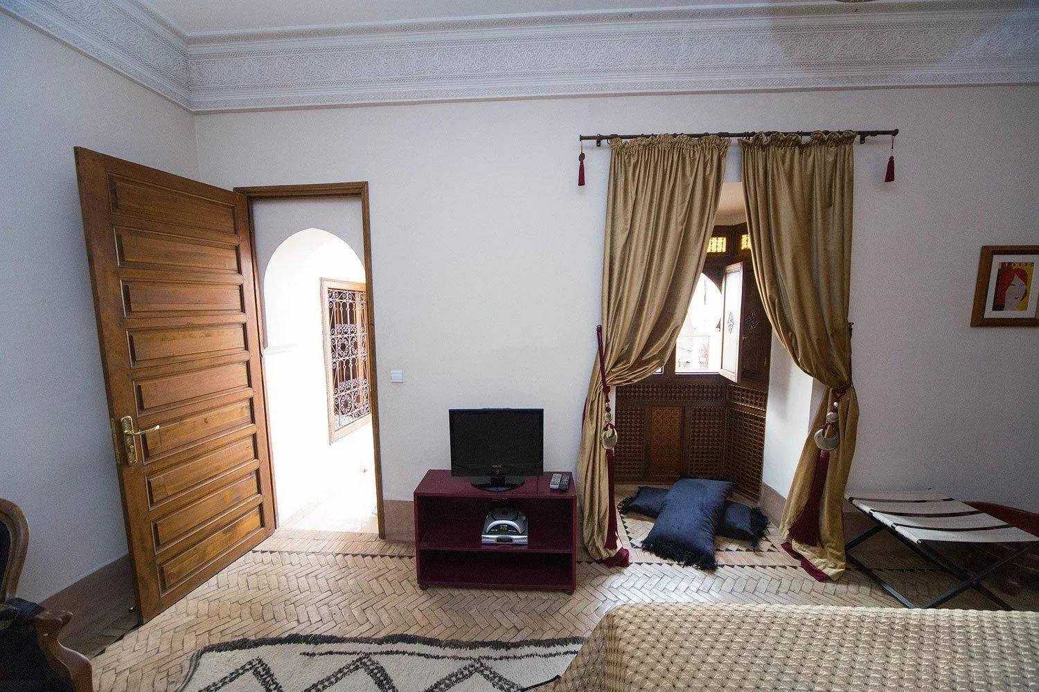 Decorative detail in Riad Zamzam