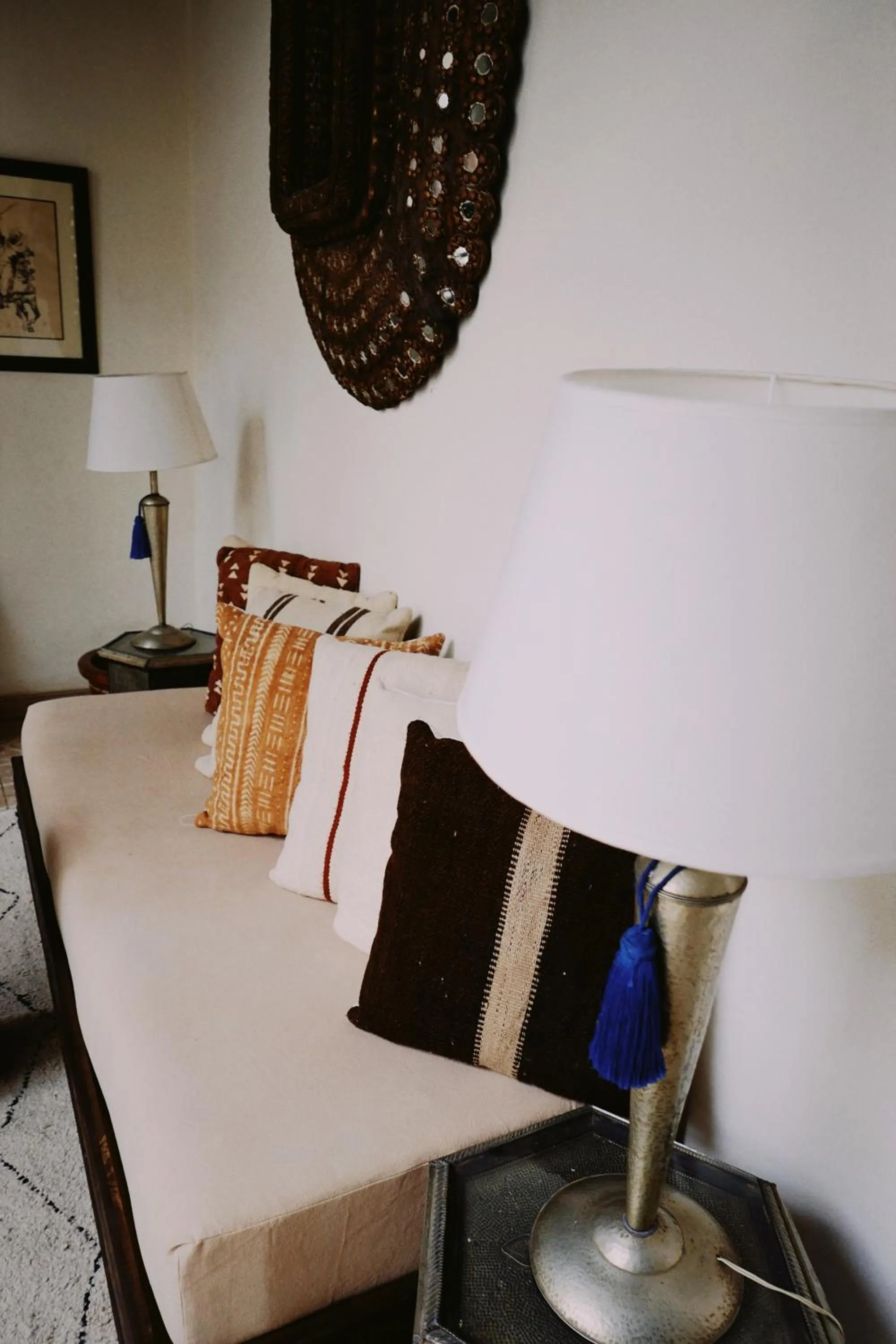 Decorative detail in Riad Zamzam