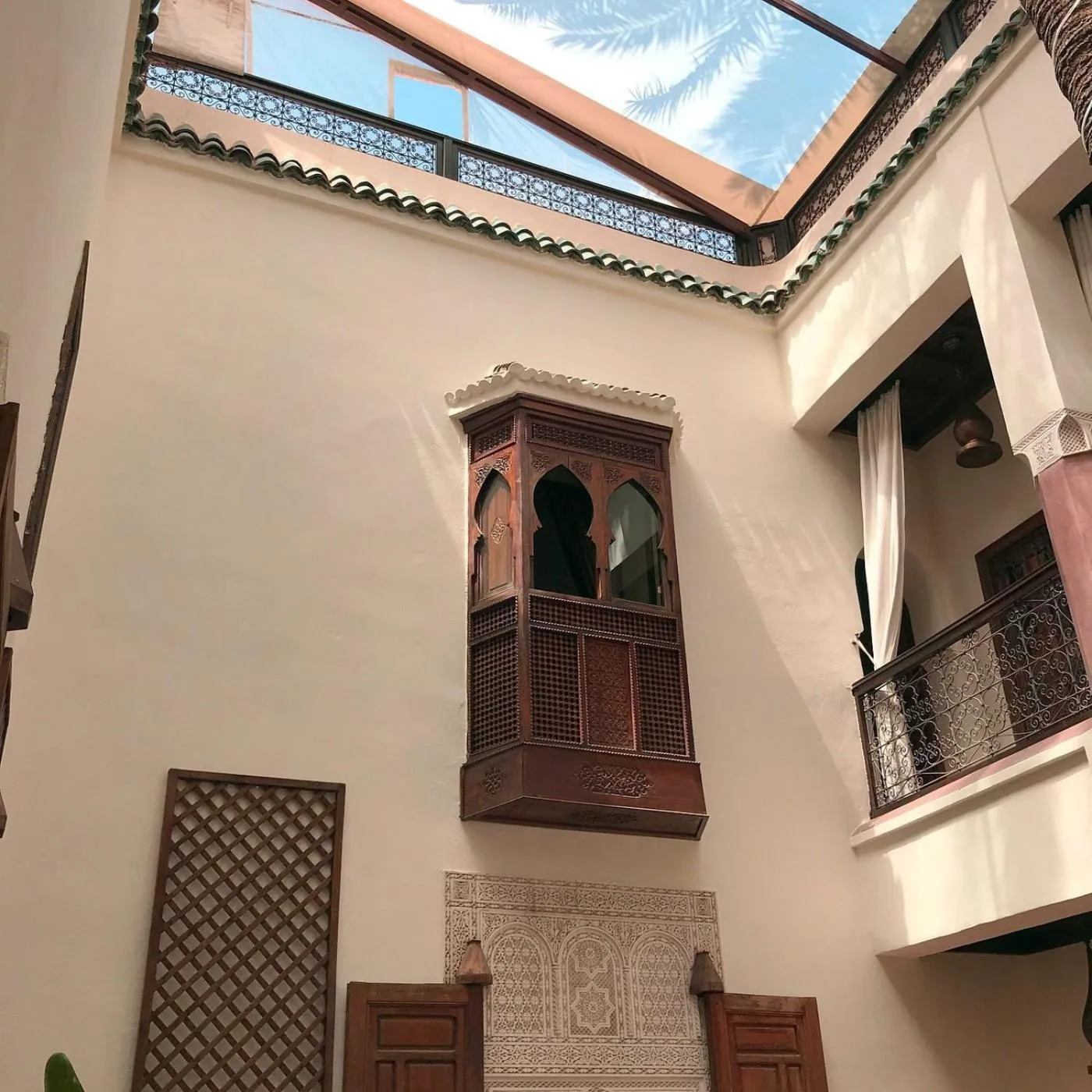 Balcony/Terrace in Riad Zamzam