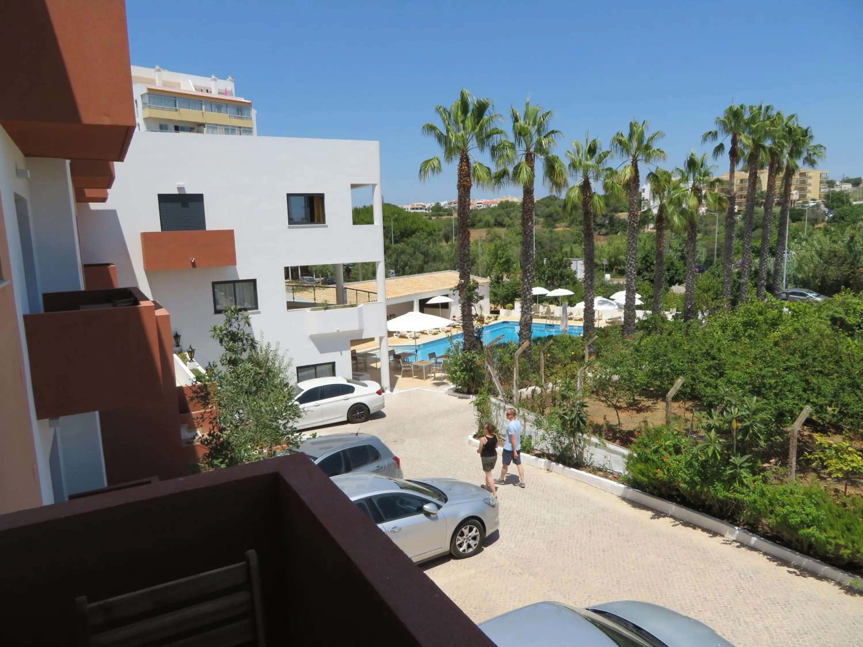 Balcony/Terrace in Hotel Alcaide