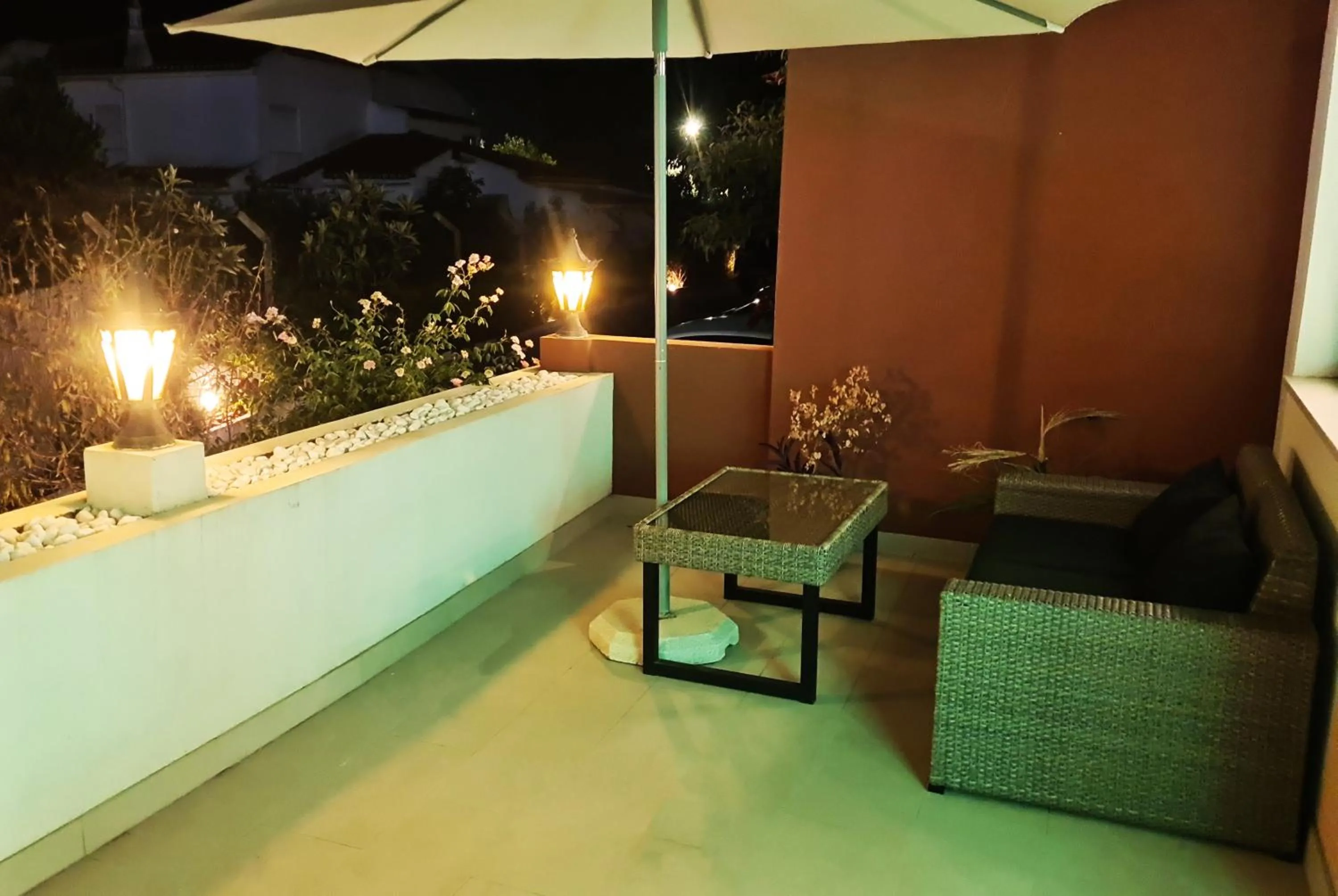 Balcony/Terrace in Hotel Alcaide