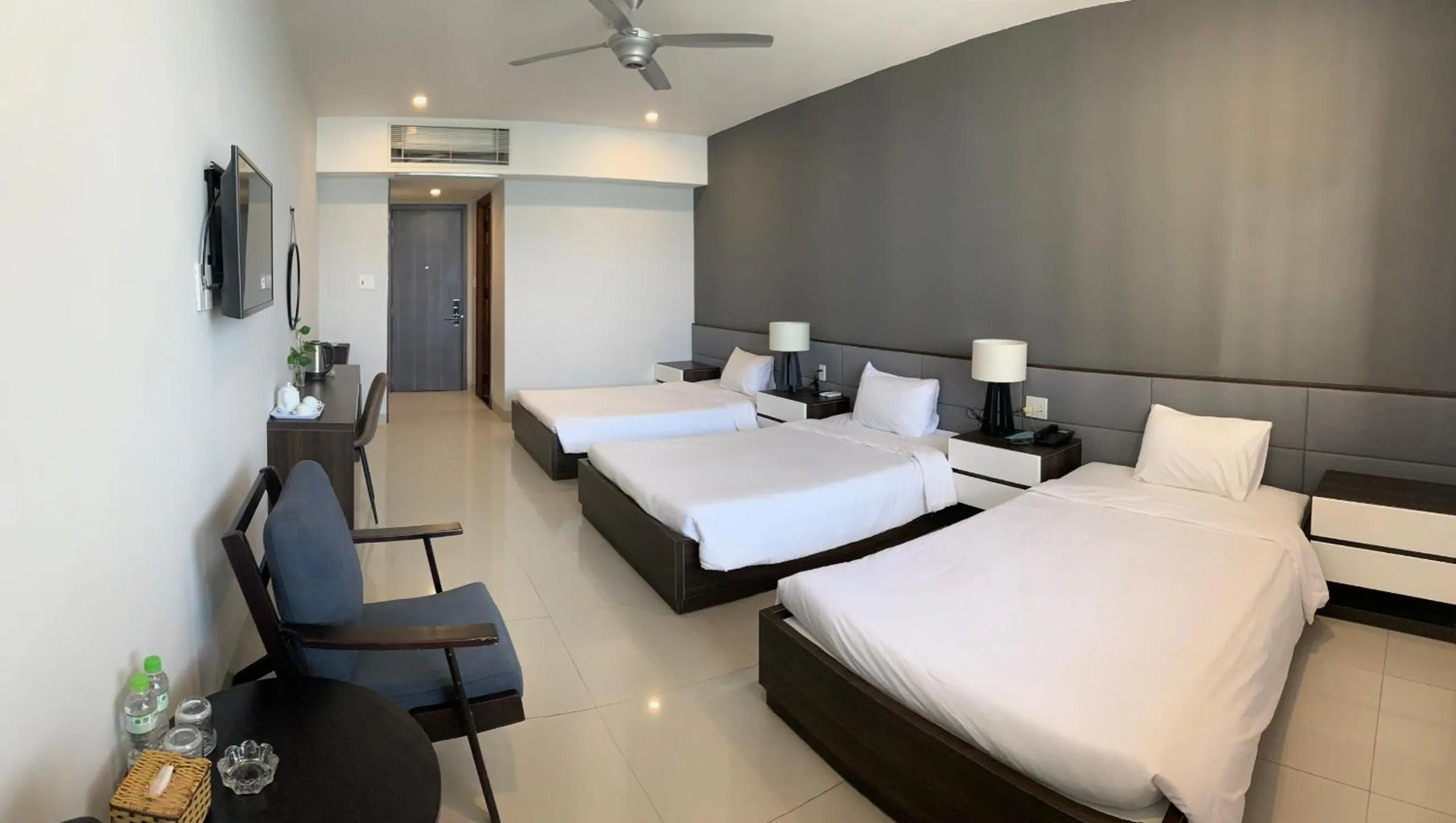 Living room, Bed in My Khe 2 Da Nang Seafront Hotel