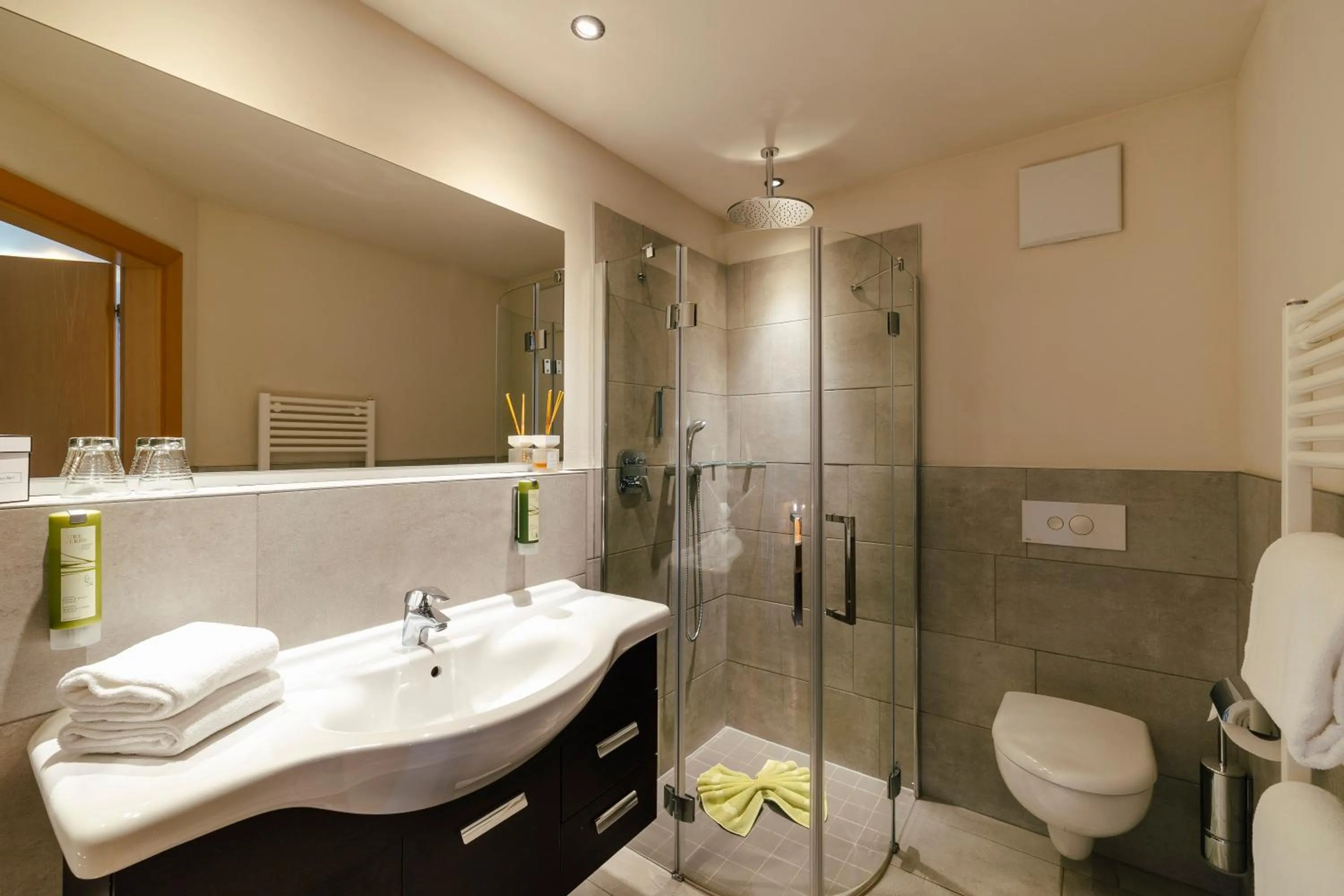 Shower in Hotel Pfeiss