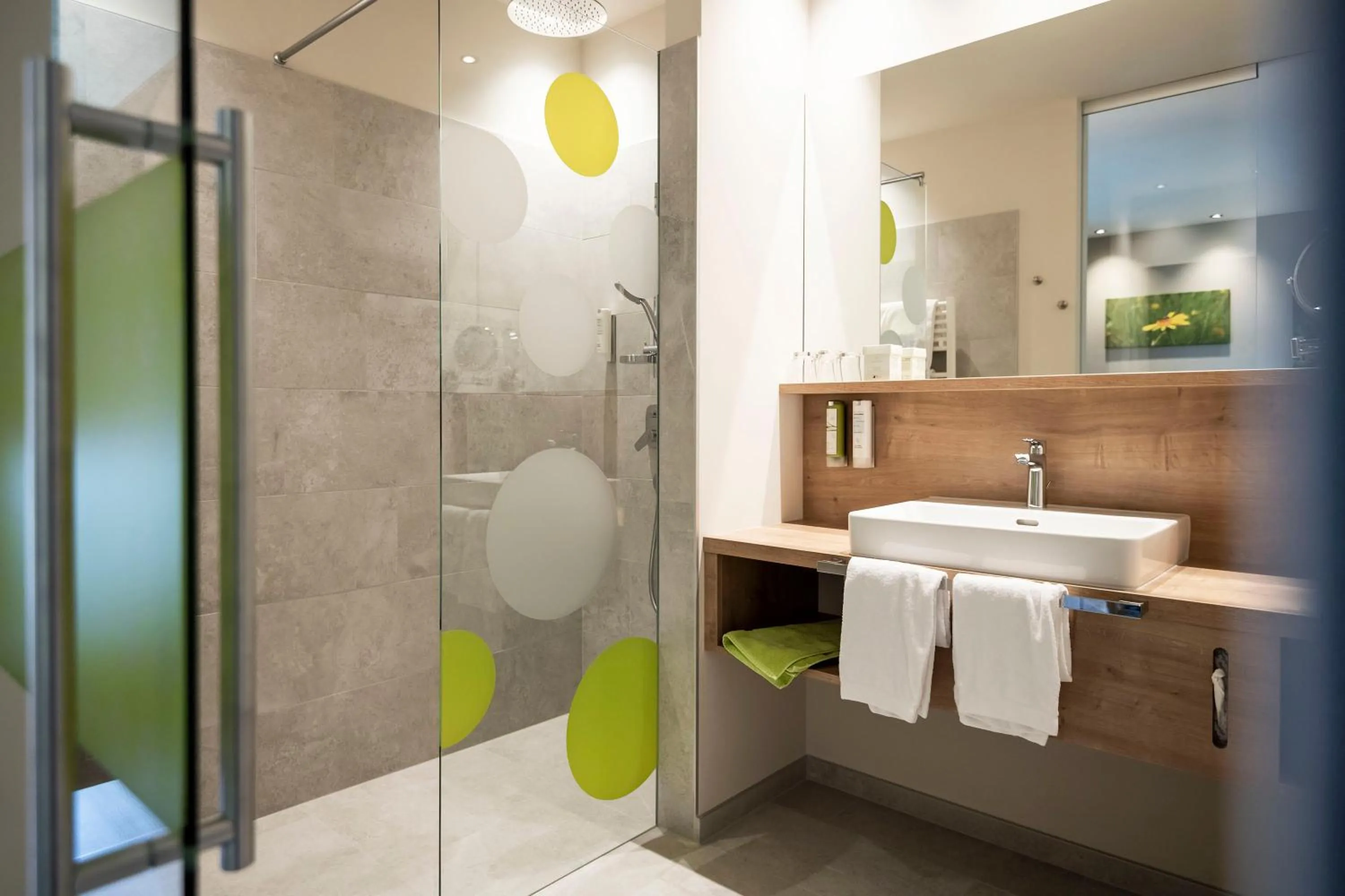 Shower in Hotel Pfeiss