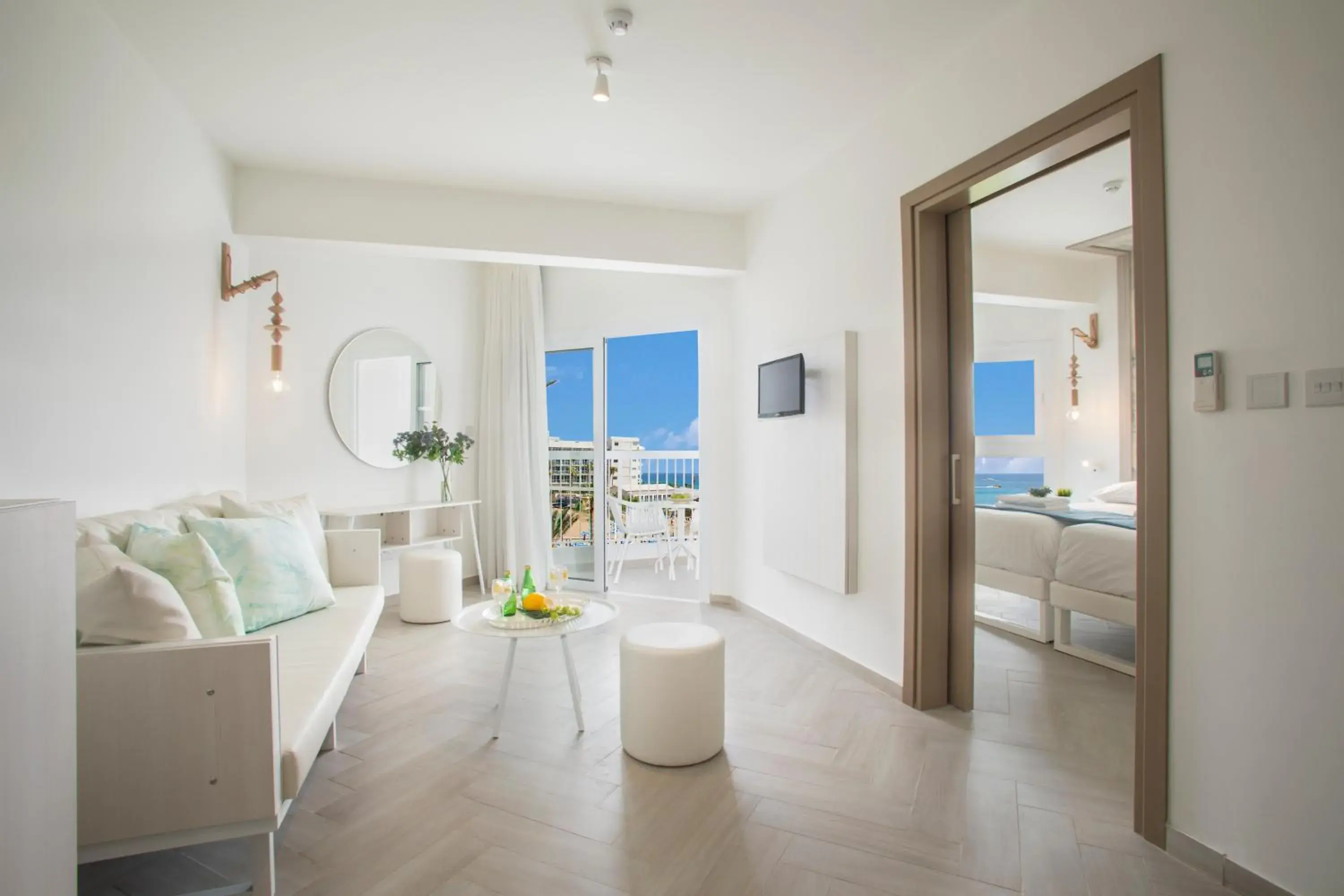 Double Suite with Inland View in Infinity Blu - Designed for Adults by Louis Hotels Double Suite with Inland View in Infinity Blu - Designed for Adults by Louis Hotels