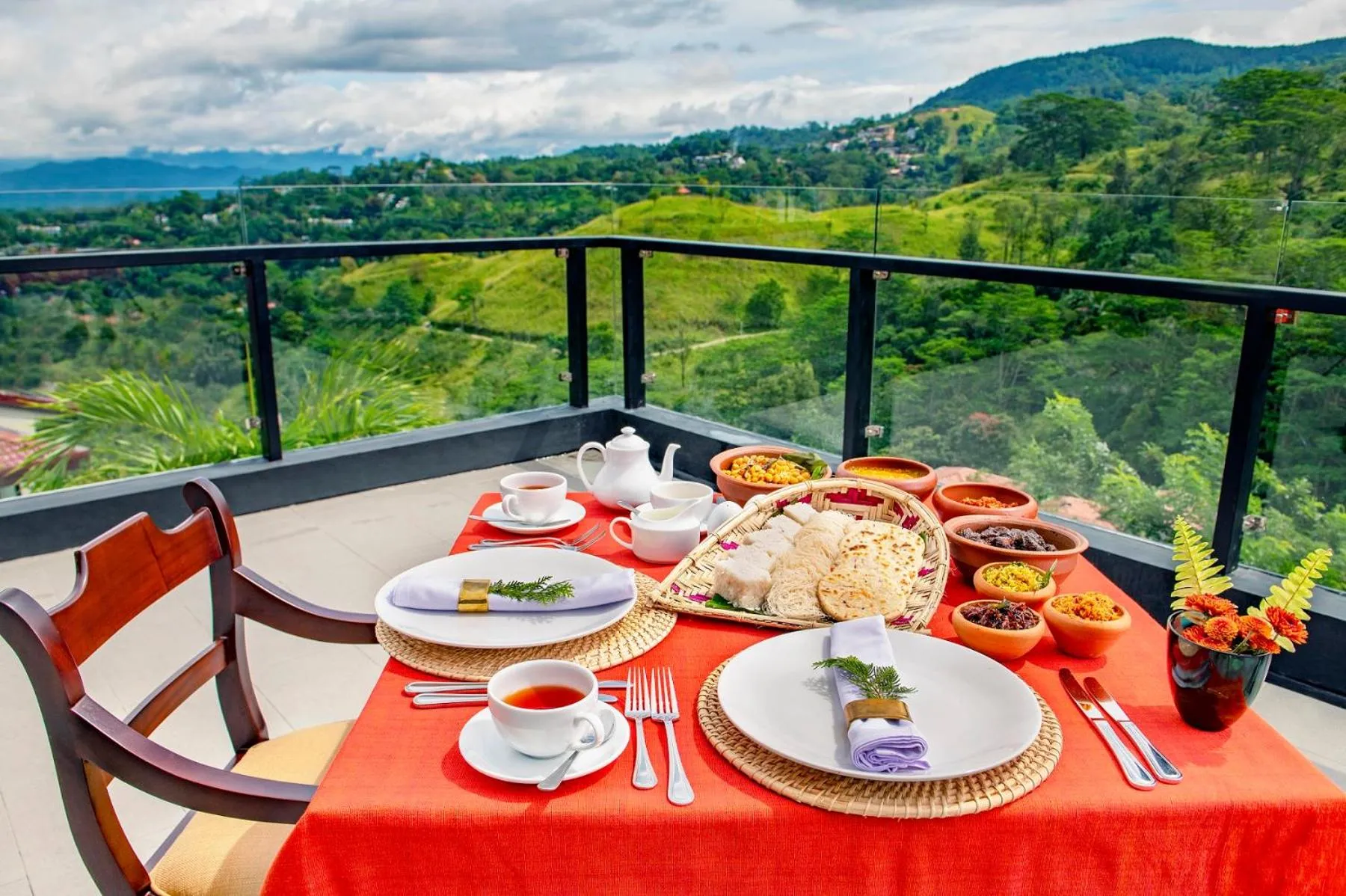 Balcony/Terrace in Fox Kandy by Fox Resorts - Luxury in the Mist