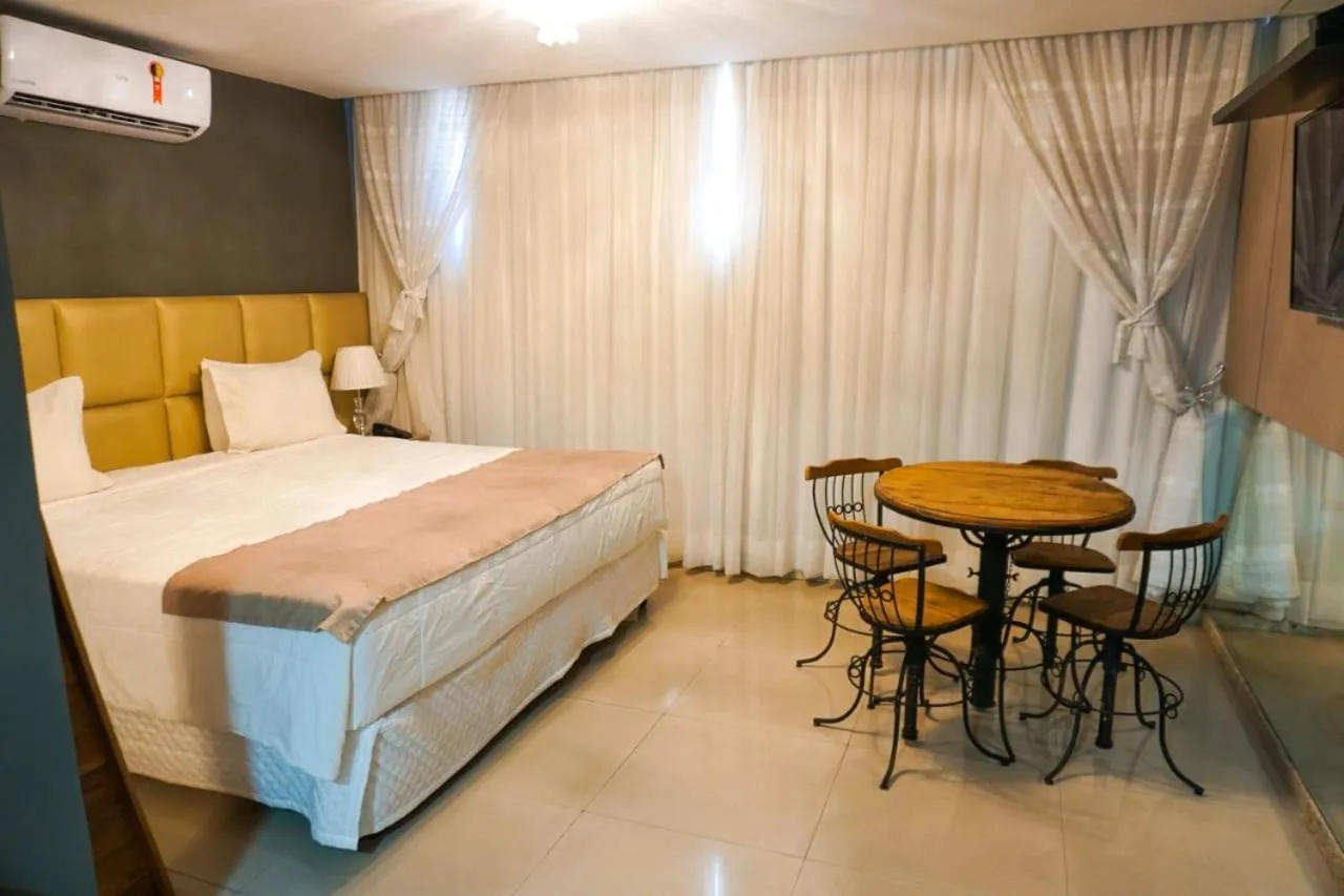 Bed in Hotel Pedra Negra Gov. Valadares