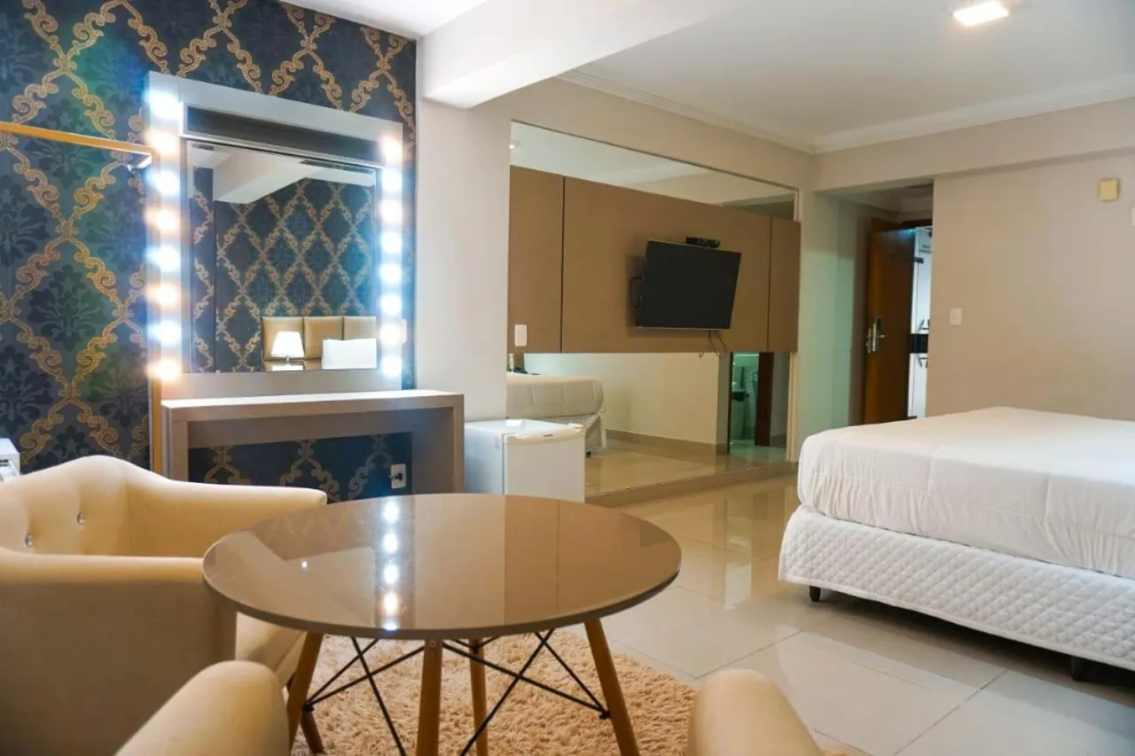 Bed in Hotel Pedra Negra Gov. Valadares