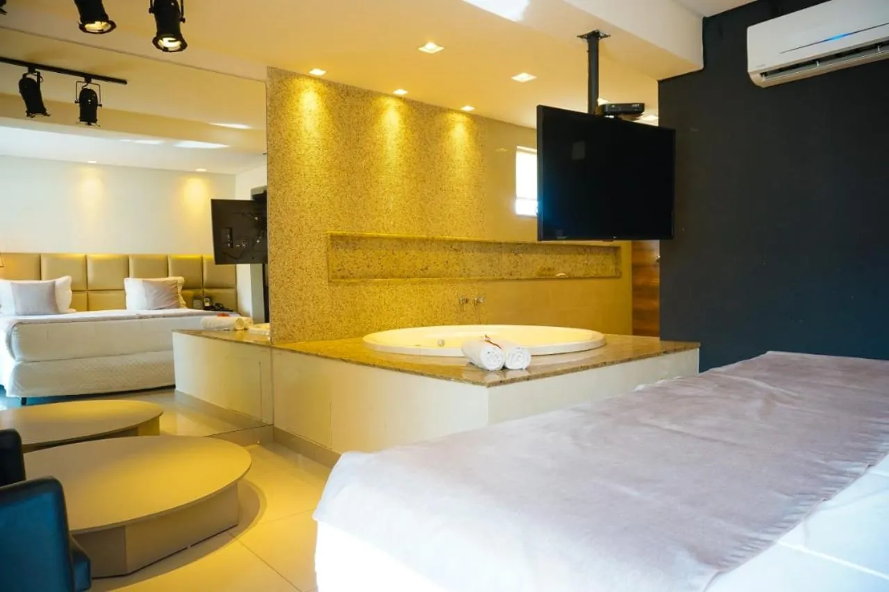 Bed in Hotel Pedra Negra Gov. Valadares