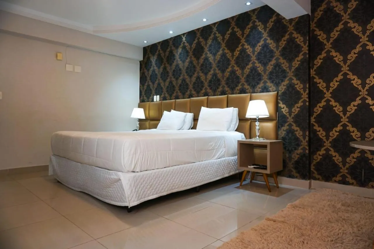 Bed in Hotel Pedra Negra Gov. Valadares