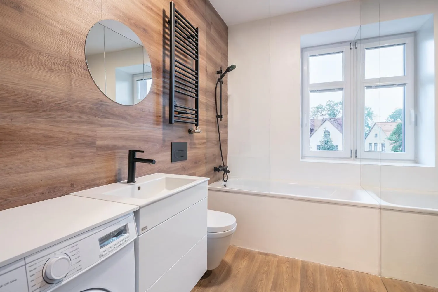 Bathroom in Pytloun Flat Hotel