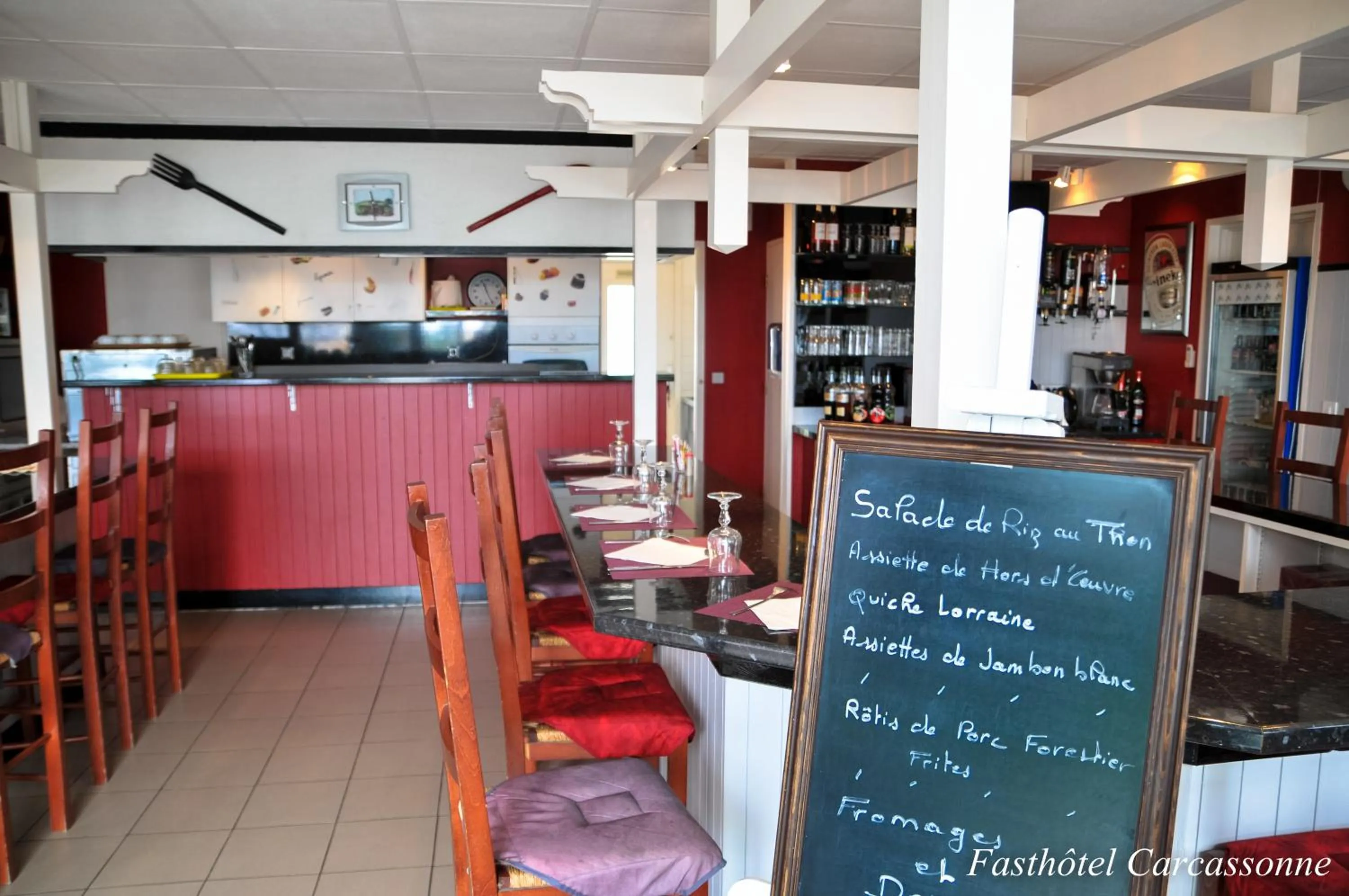 Restaurant/places to eat in Fasthotel Carcassonne