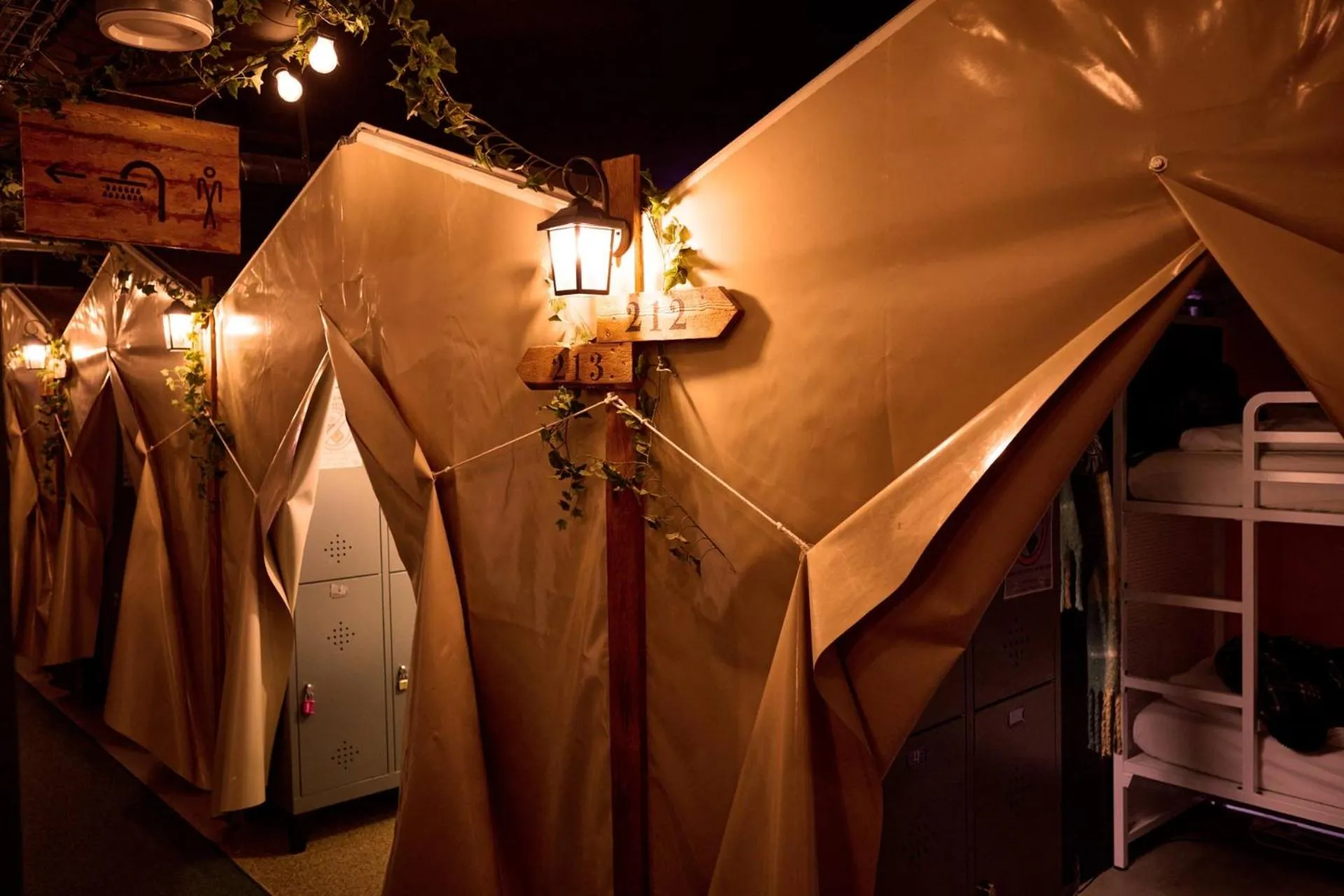 Bedroom in Urban Camper Hostel & Bar