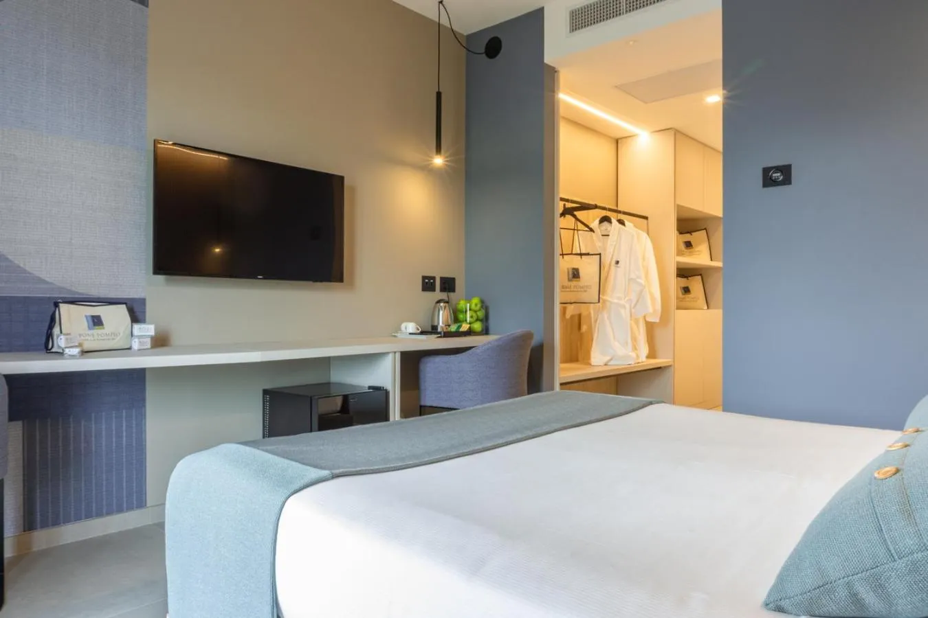 Bed in Hotel Fontana Olente