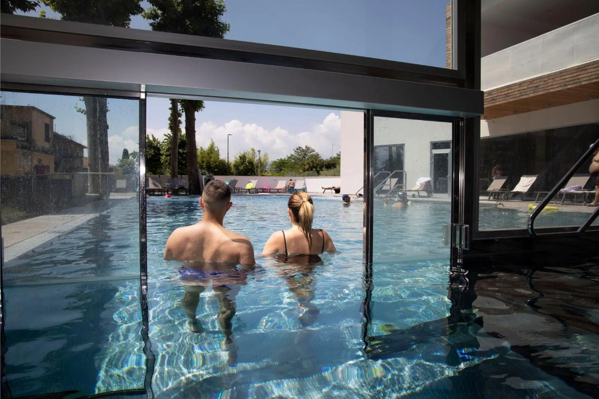 People in Hotel Fontana Olente