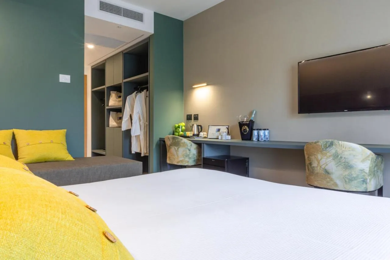 Bed in Hotel Fontana Olente