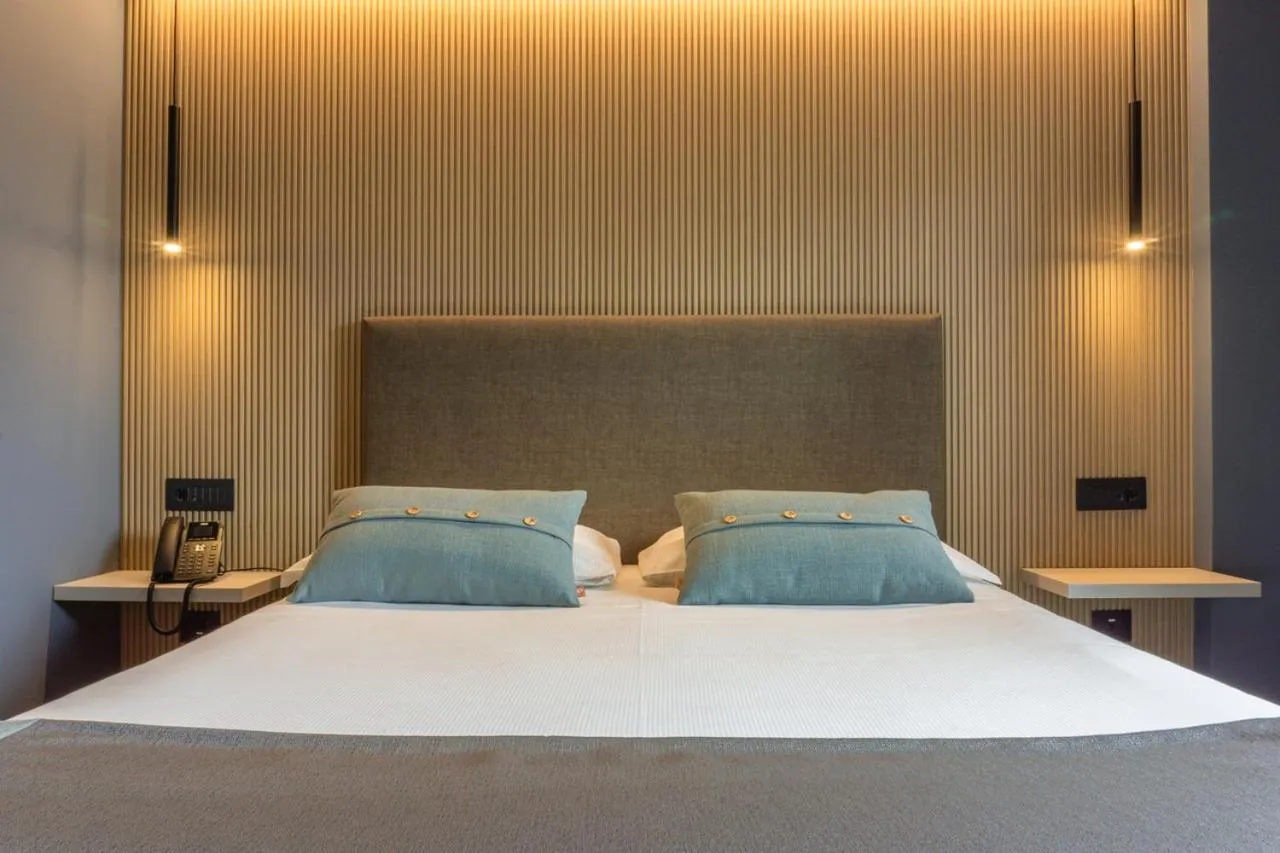 Bed in Hotel Fontana Olente