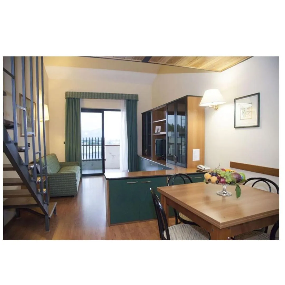 Seating area in Hotel Fontana Olente