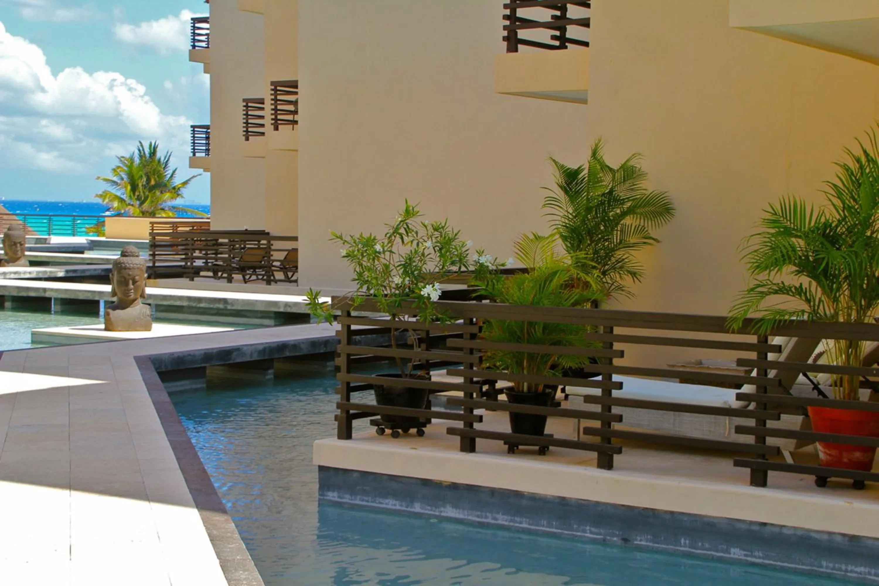 Patio in Aldea Beachside Condo by BVR