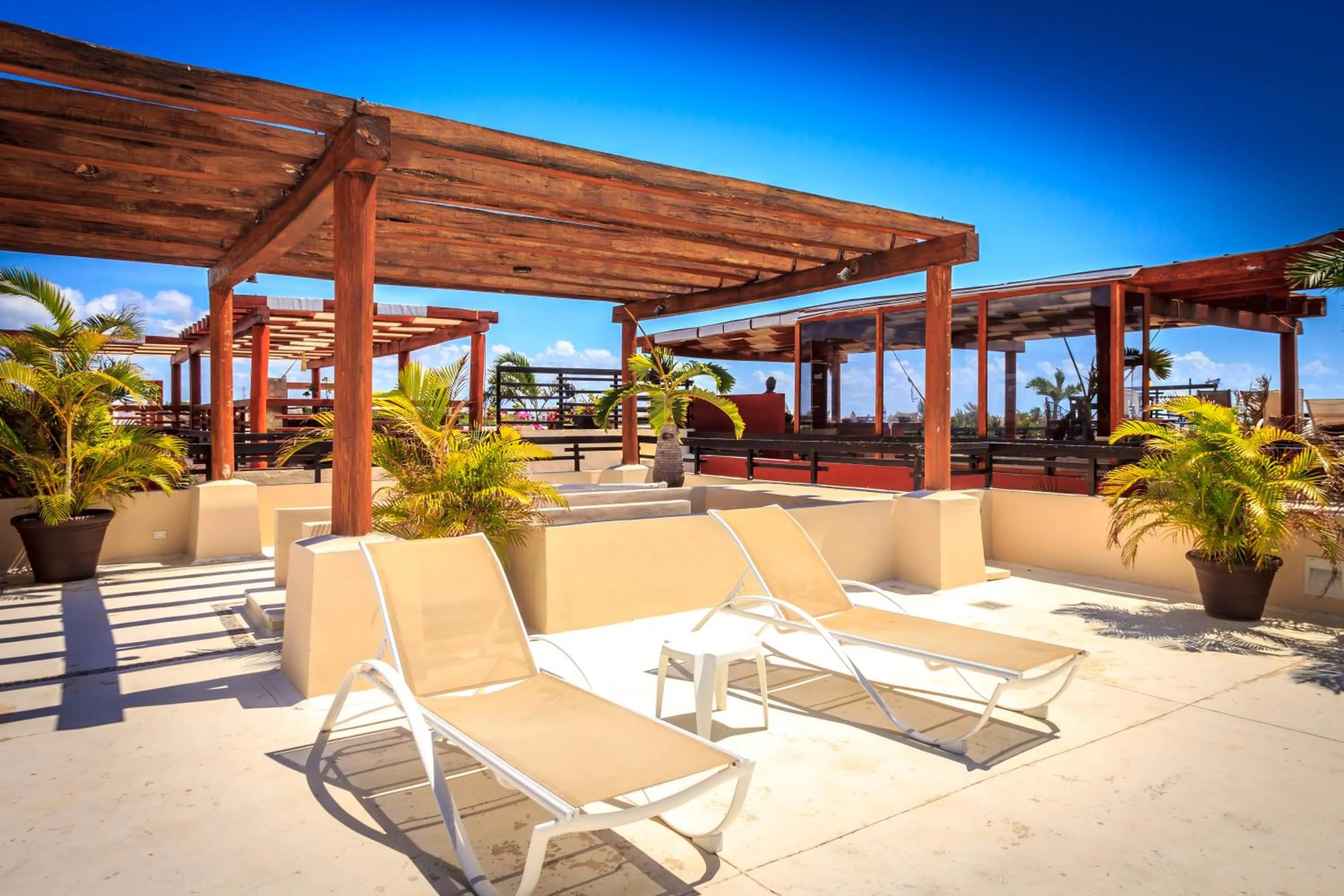 Patio in Aldea Beachside Condo by BVR