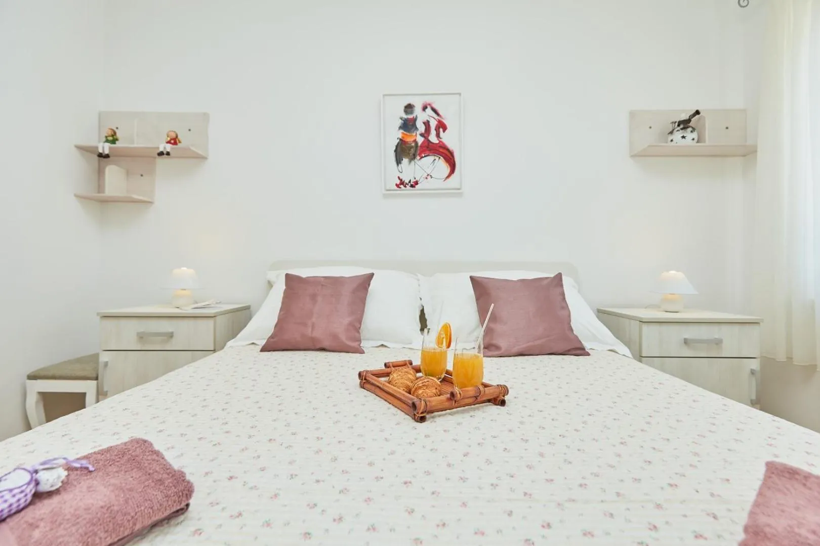 Bed in Villa Kate Dadić