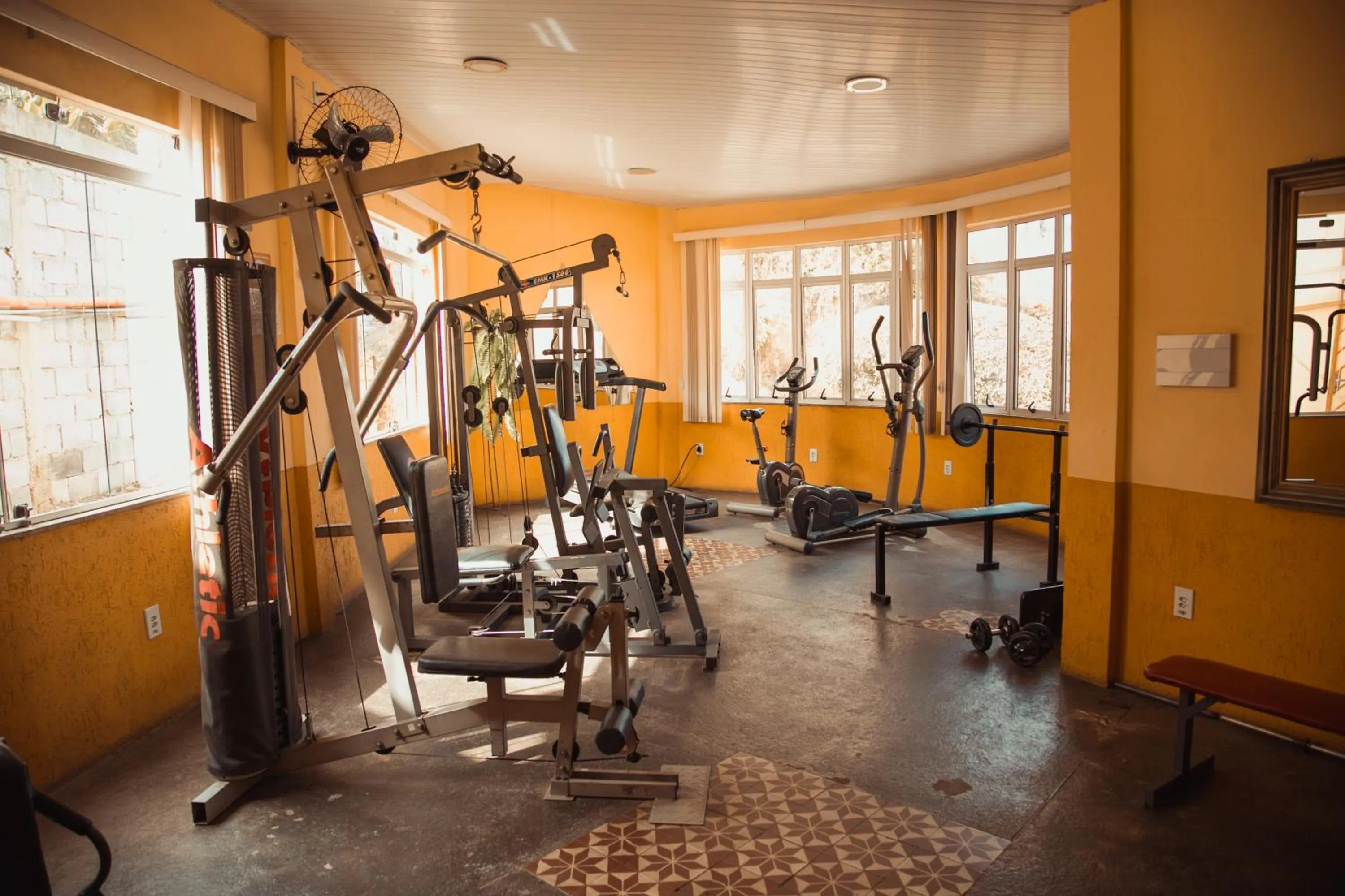 Fitness centre/facilities in Hotel Meri