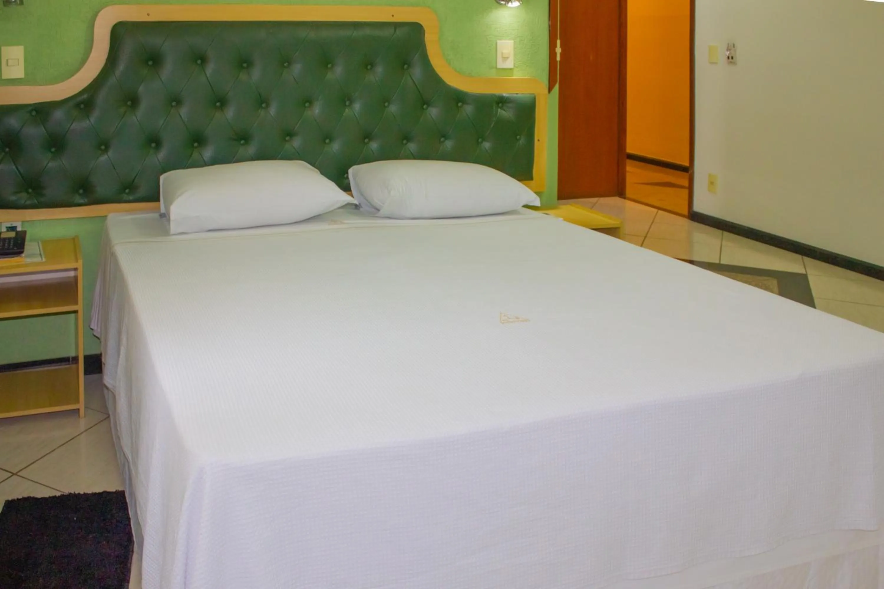 Bed in Hotel Meri