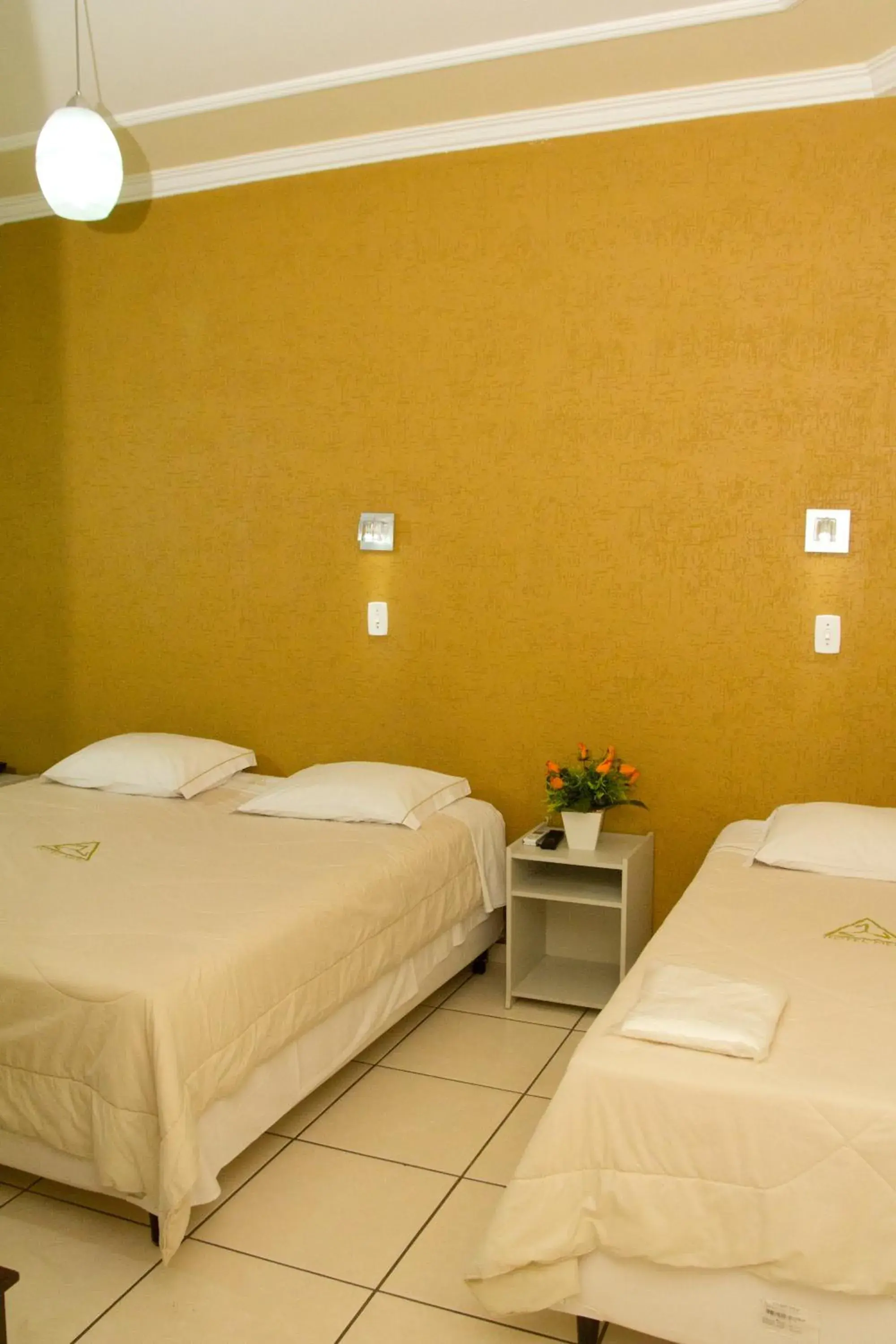 Twin Room in Hotel Meri Conselheiro Lafaiete Twin Room in Hotel Meri Conselheiro Lafaiete