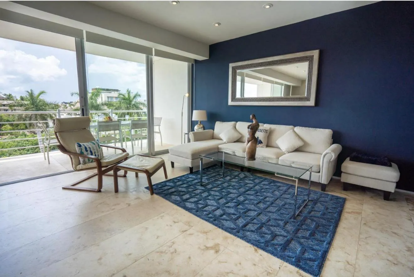 Living room in Magia Beachside Apartment by BVR