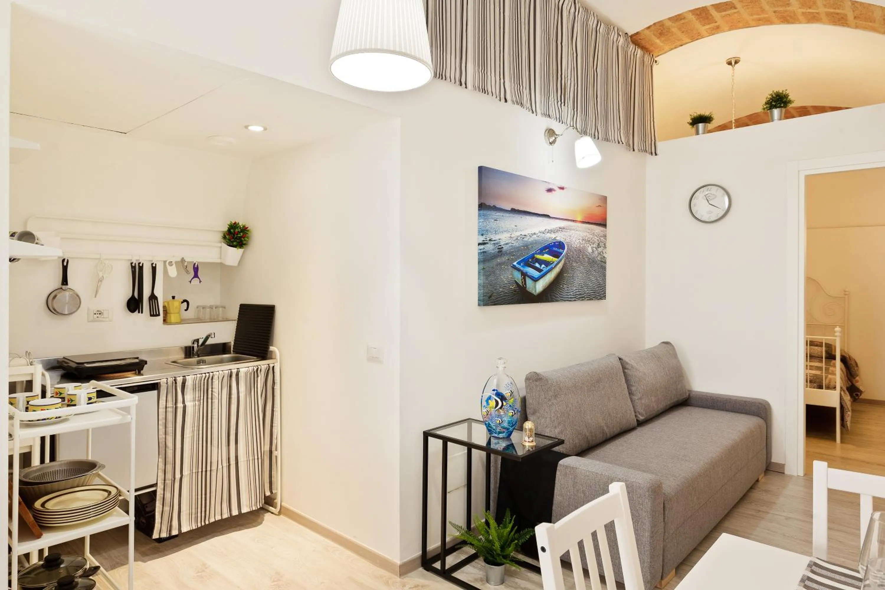 Kitchen or kitchenette in San Nicola Casa Clemente Apartment