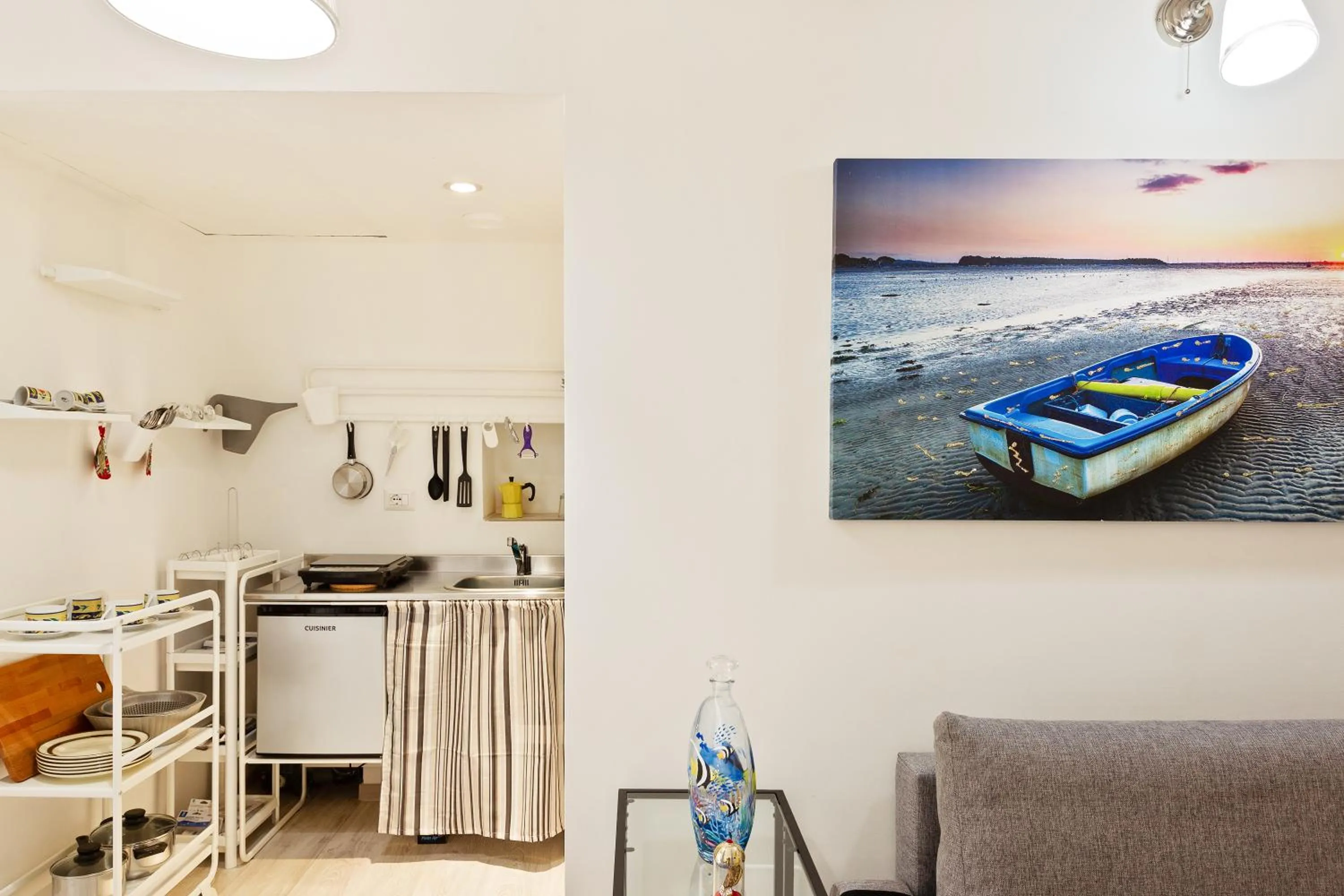 Kitchen or kitchenette in San Nicola Casa Clemente Apartment