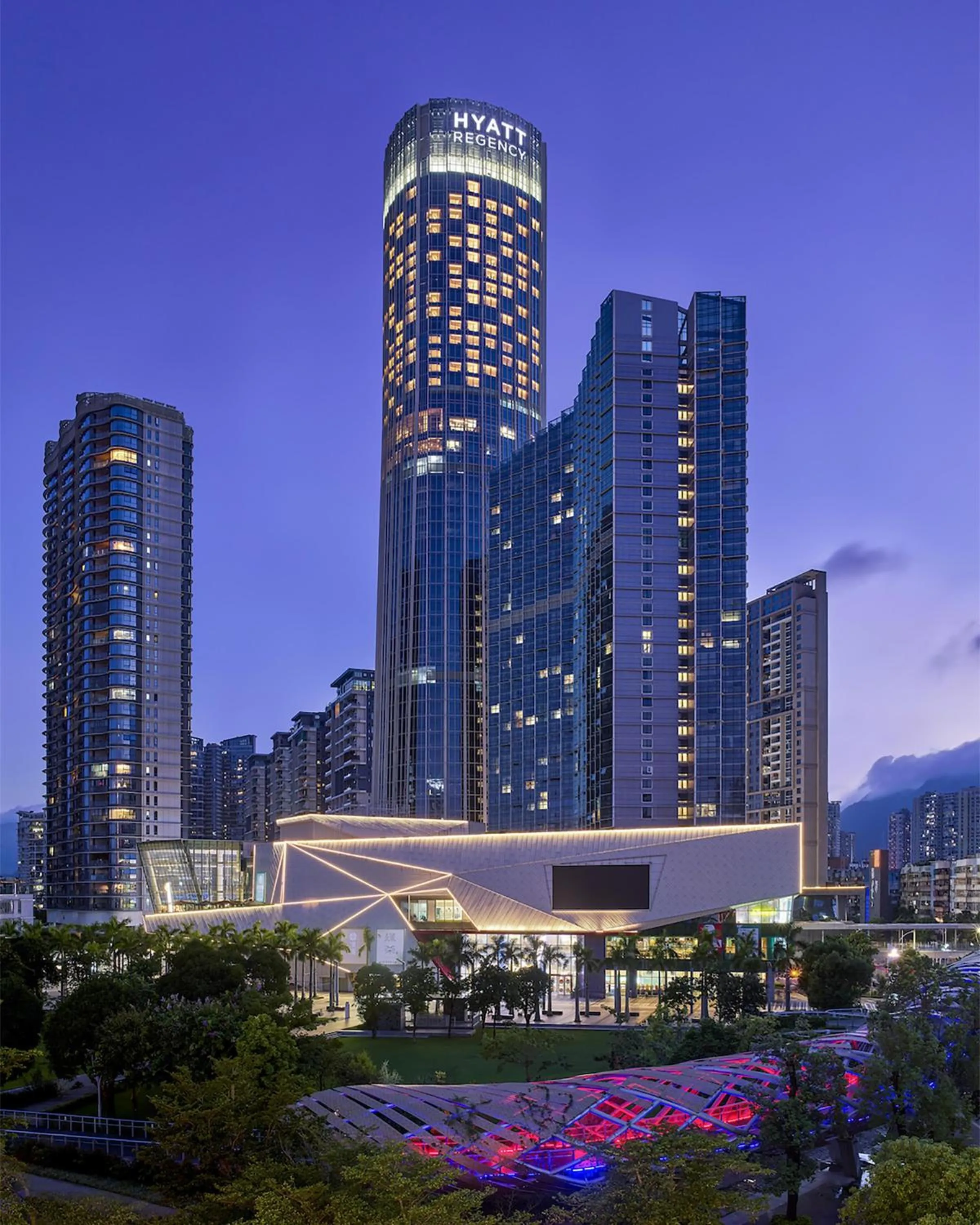 Property building in Hyatt Regency Shenzhen Yantian