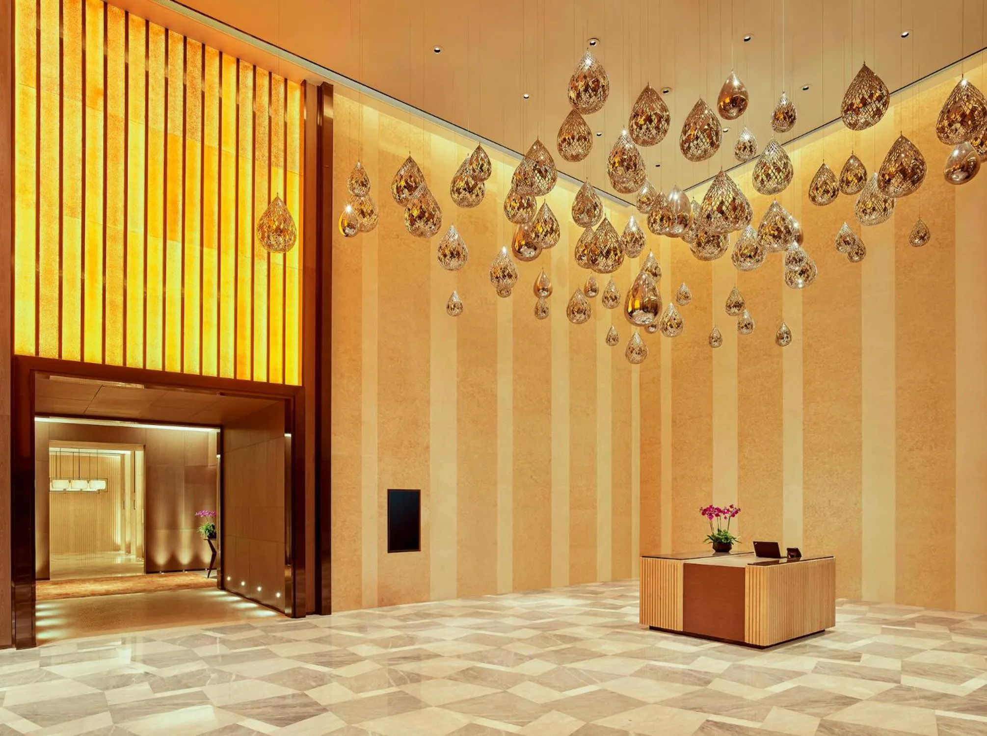 Decorative detail in Hyatt Regency Shenzhen Yantian