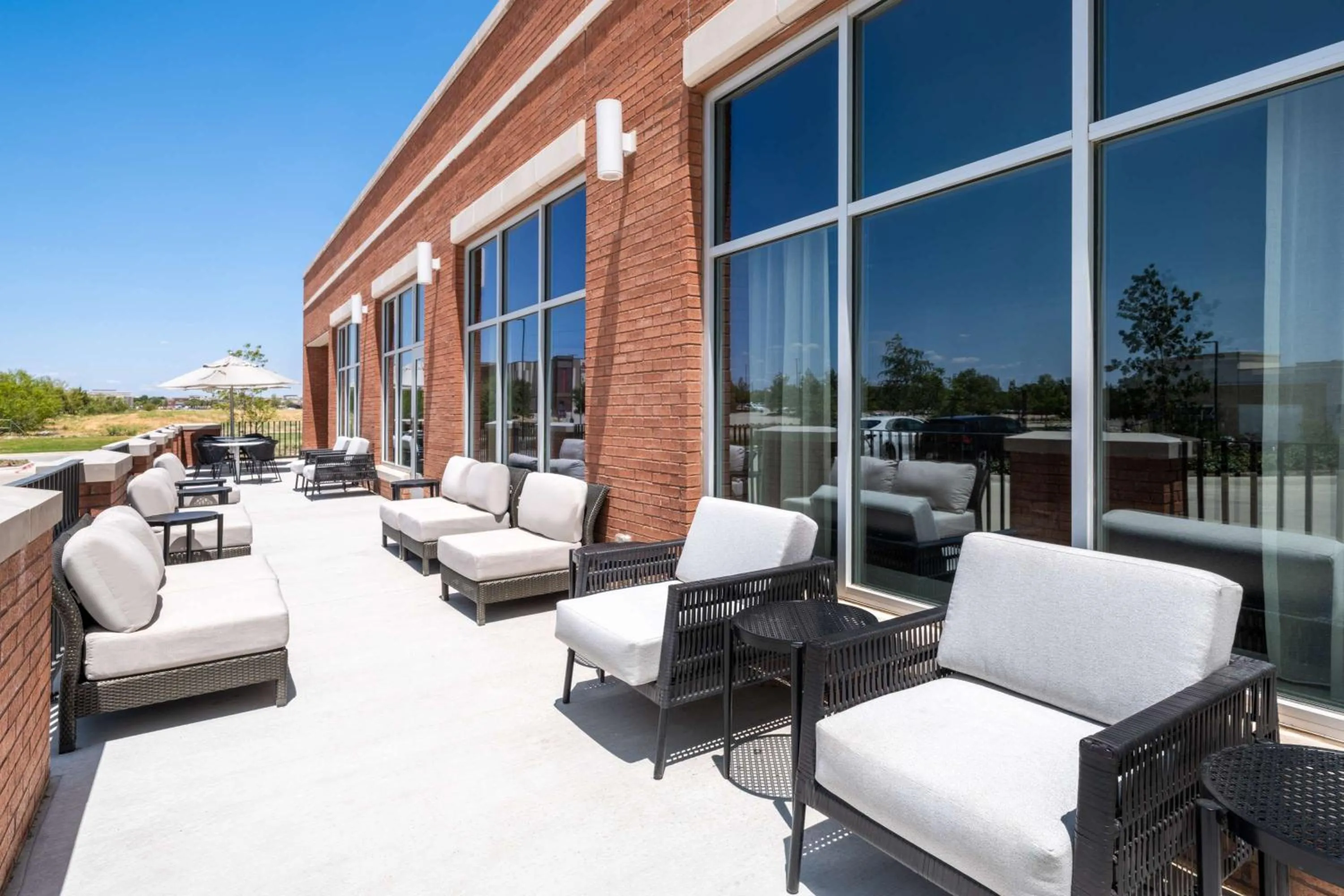 Patio in Hyatt Place Fort Worth-Alliance Town Center