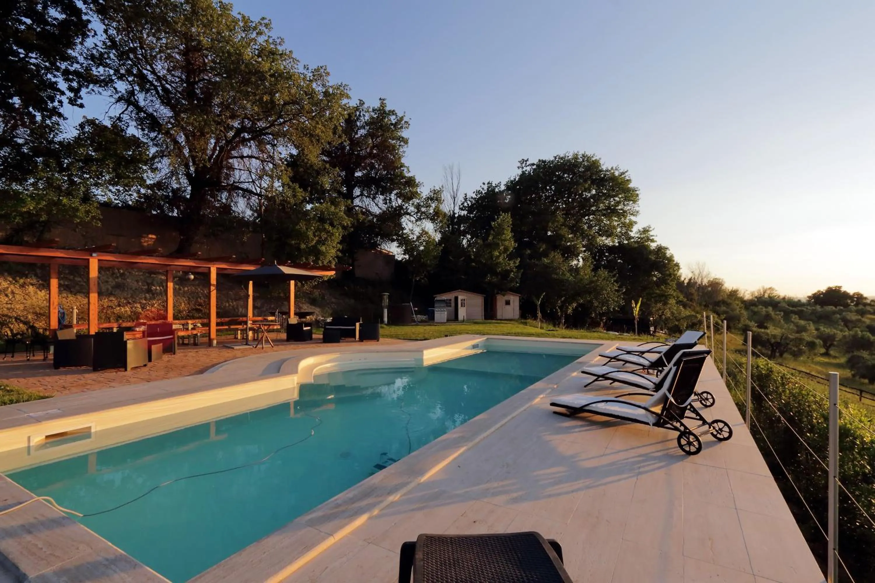 Swimming pool in Tenuta Lisetta