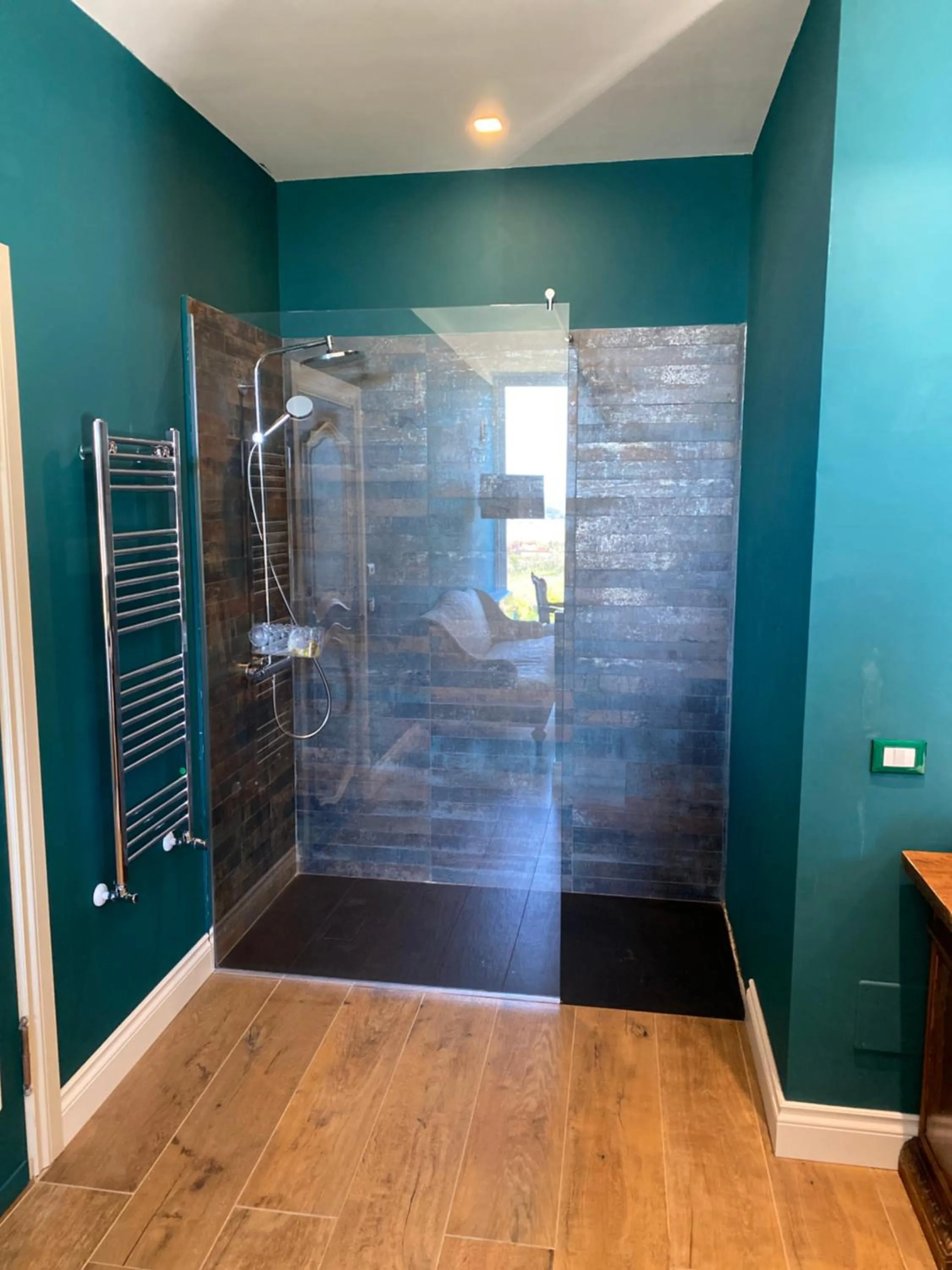 Shower in Tenuta Lisetta