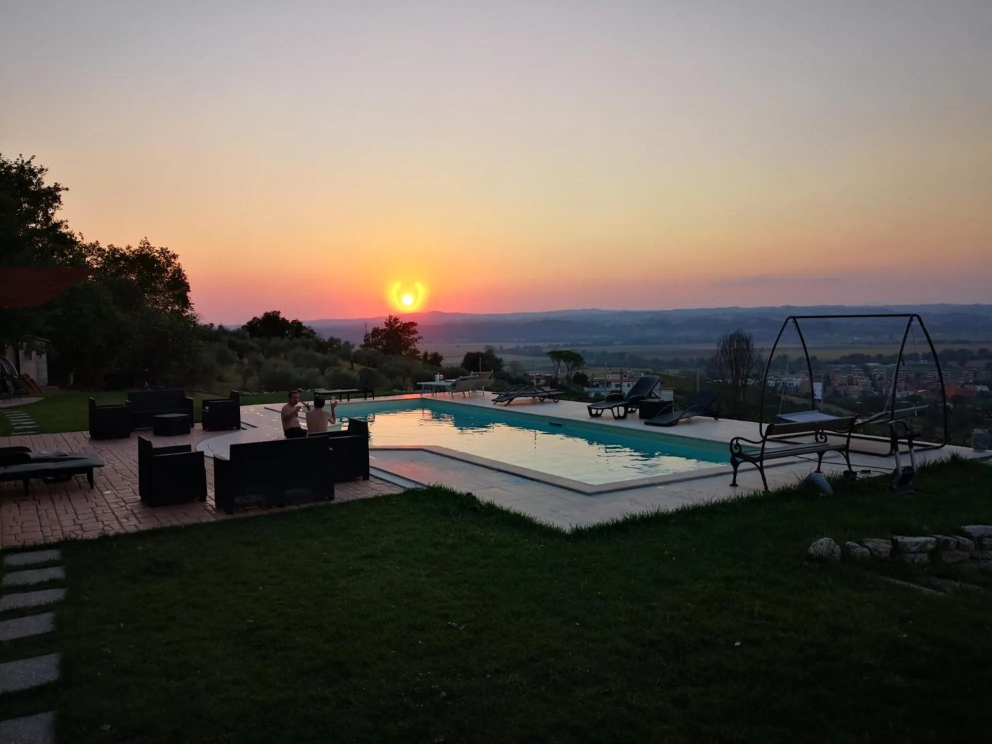 Swimming pool in Tenuta Lisetta