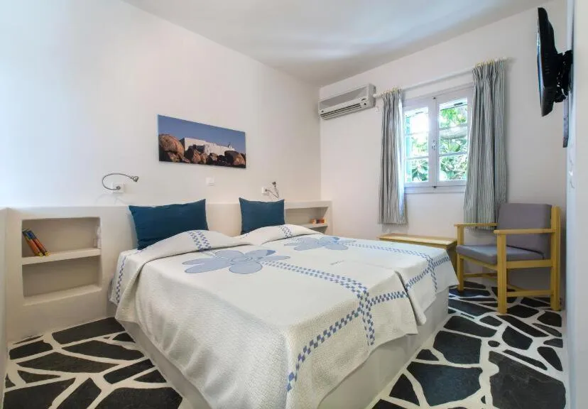 Bedroom in Byzantio Beach Suites & Wellness