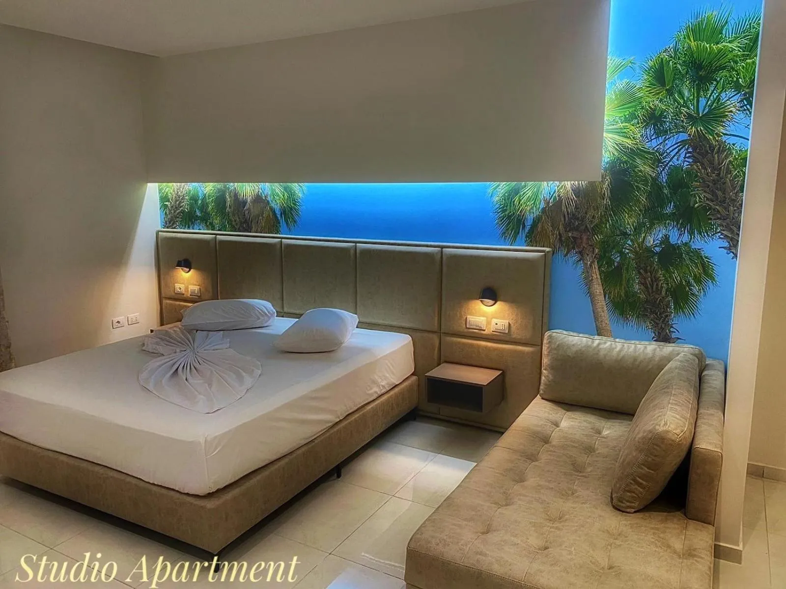 Bed in Marina Premium Hotel & Apartments