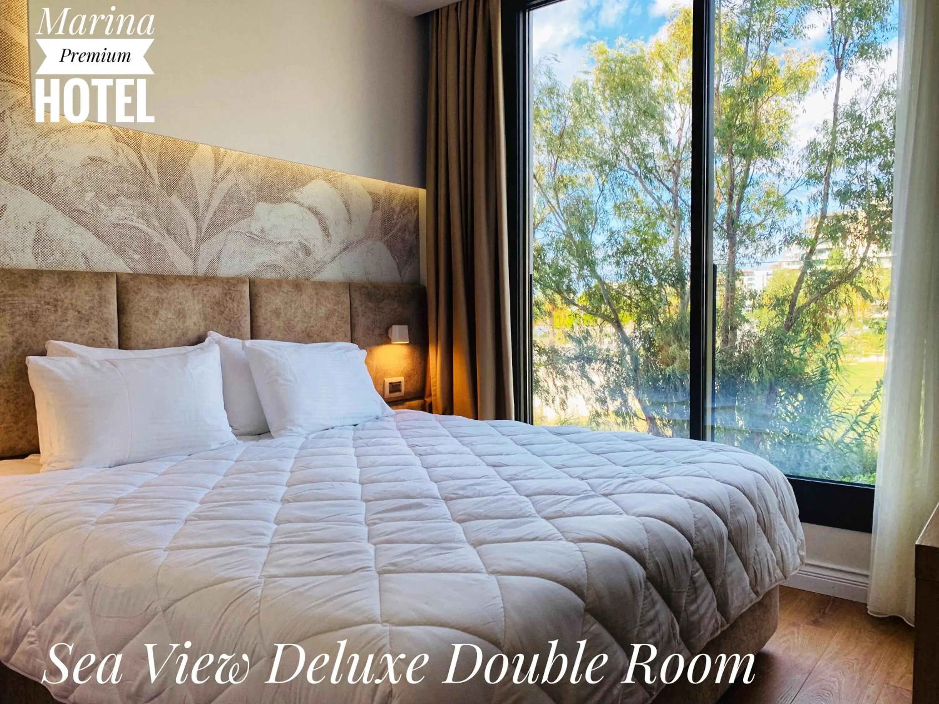 Bed in Marina Premium Hotel & Apartments