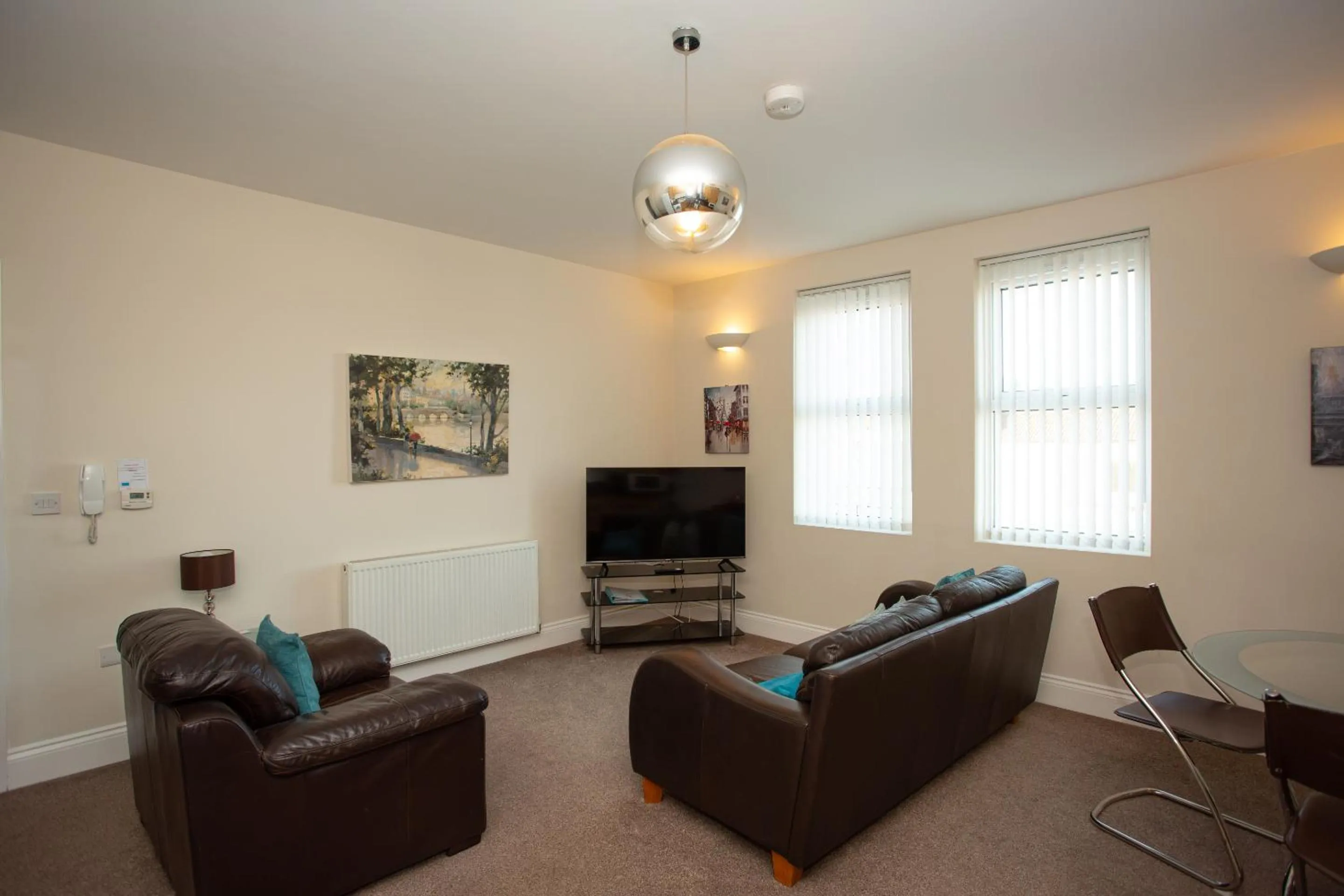 Living room in Norton Serviced Apartments