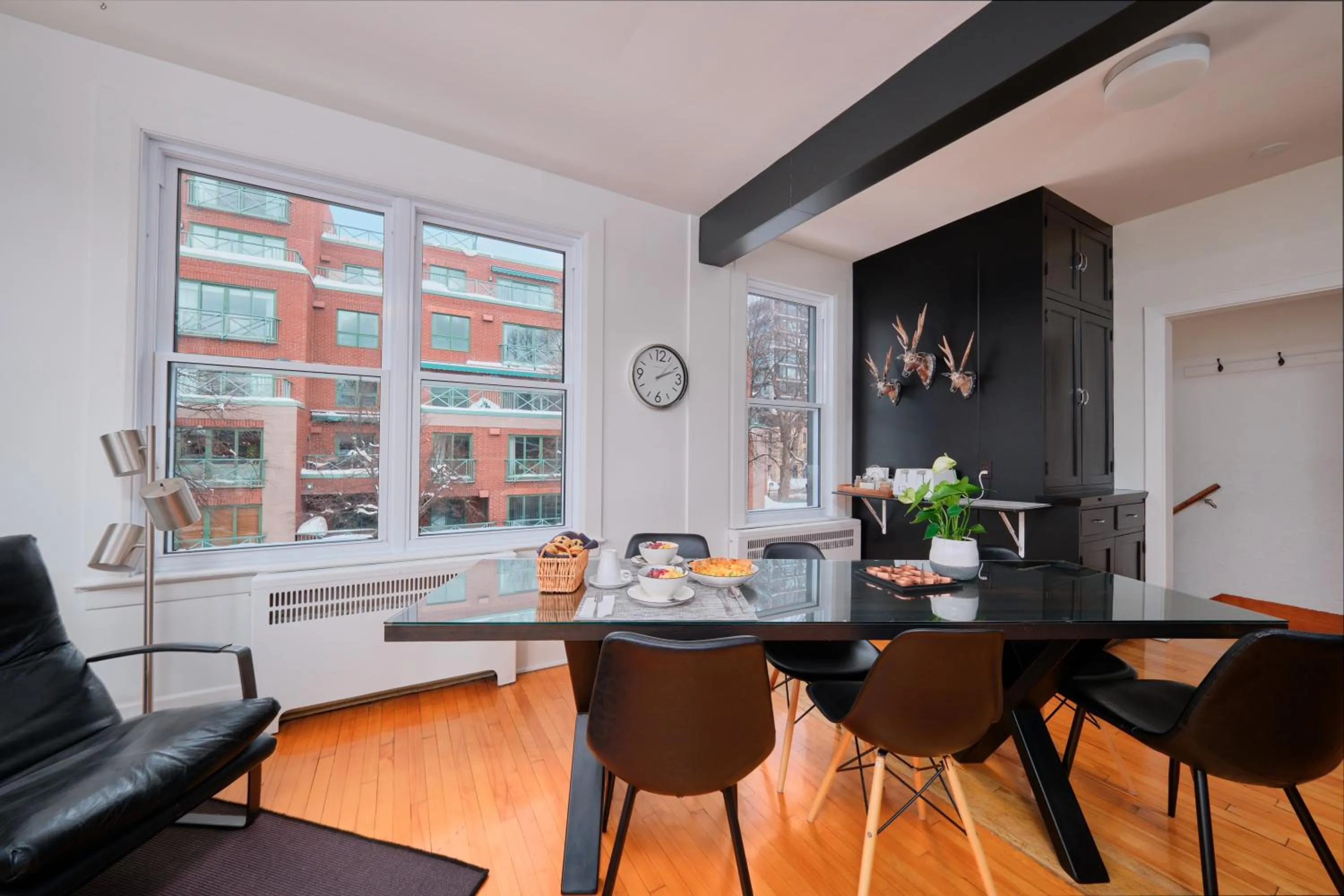 Communal kitchen in Le Widor
